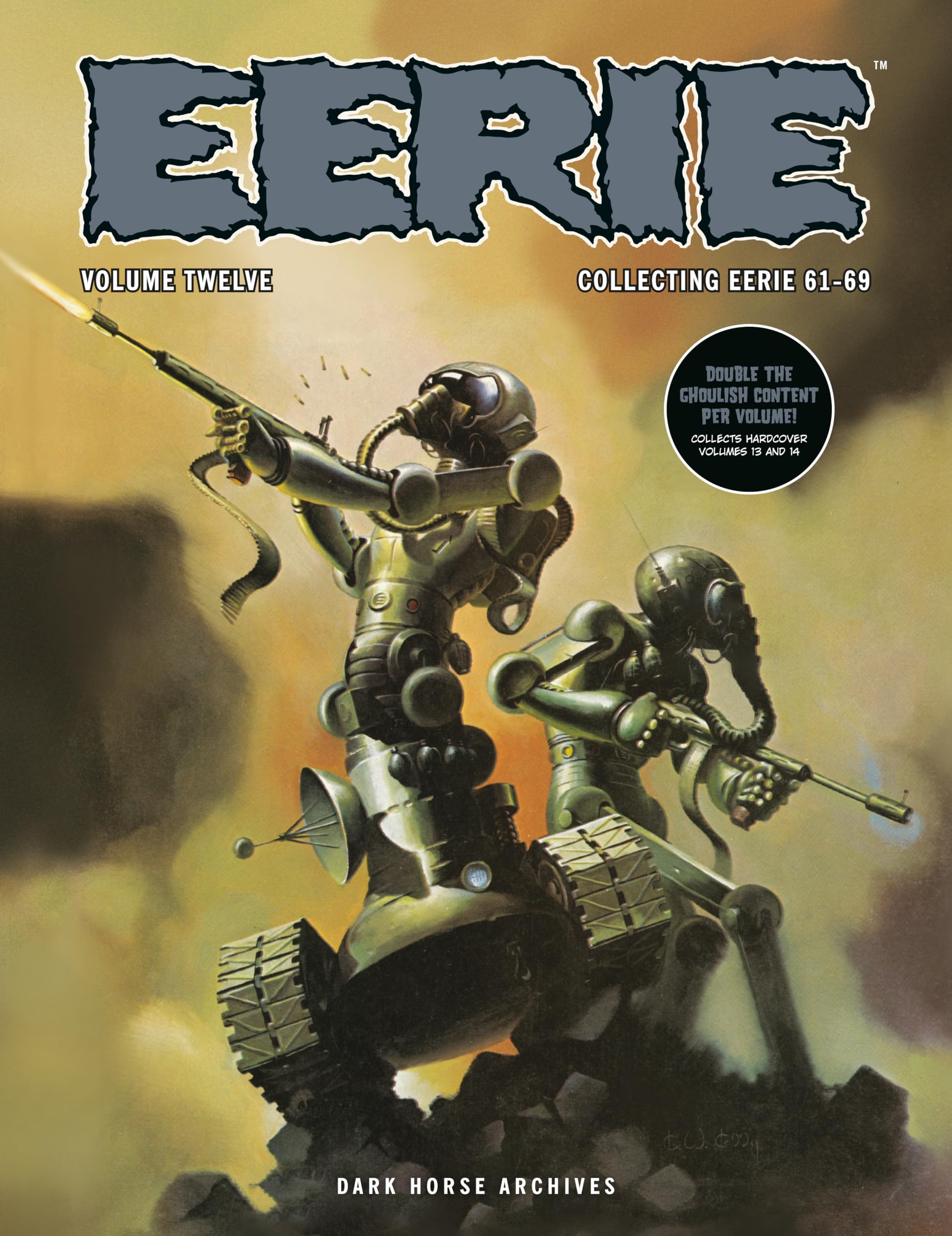 Eerie Archives Volume 12 (Double-Sized Volume) Horror & Mystery