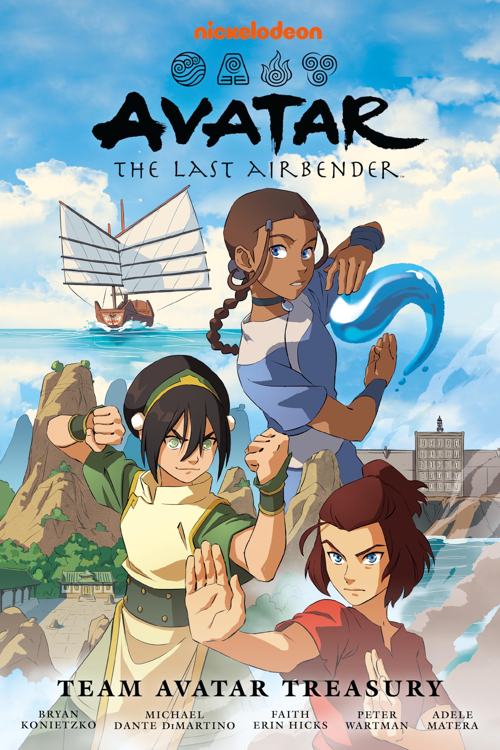 Avatar: The Last Airbender--Team Avatar Treasury Omnibus Manga