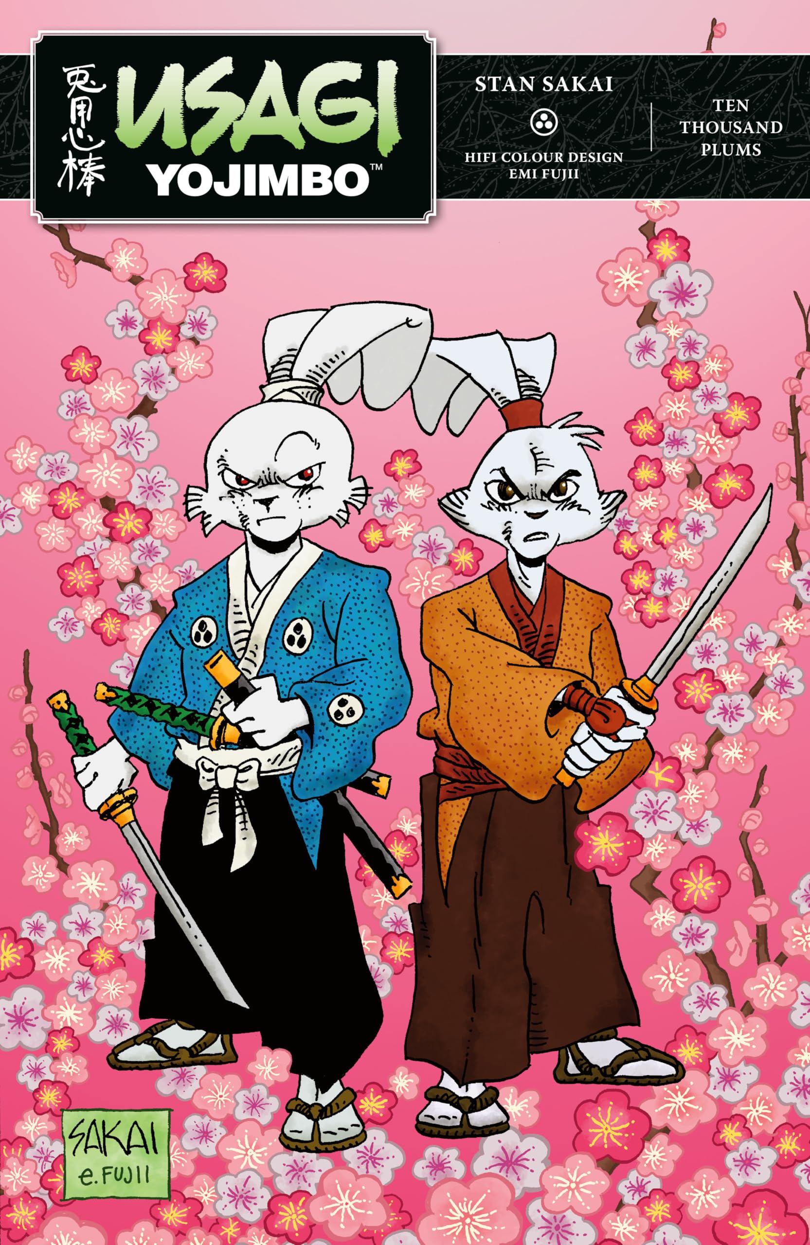 Usagi Yojimbo Volume 41: Ten Thousand Plums Manga