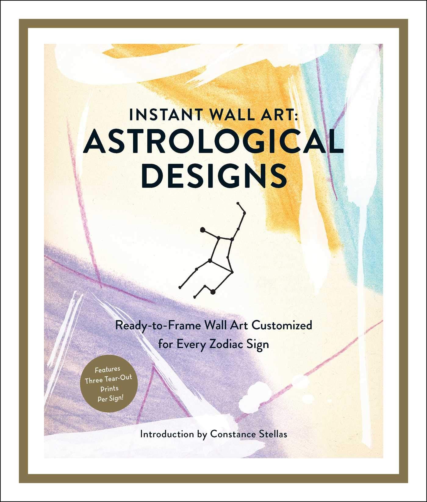 Instant Wall Art: Astrological Designs: Ready-to-Frame Wall Art Customized for Every Zodiac Sign Film, Art & Culture