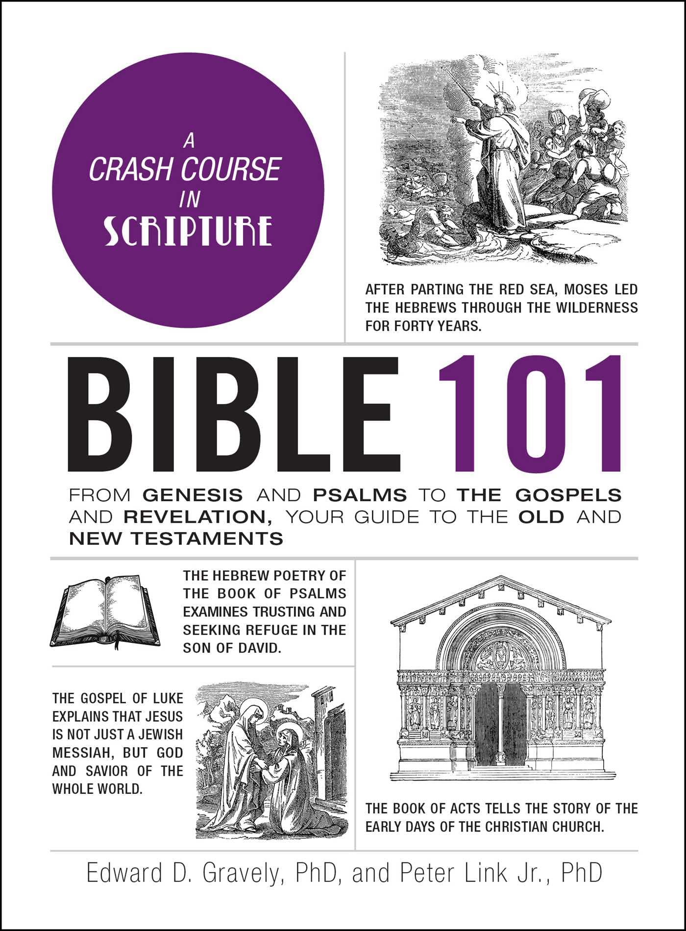 Bible 101: From Genesis and Psalms to the Gospels and Revelation, Your Guide to the Old and New Testaments (Adams 101 Series) Religion & Esotericism