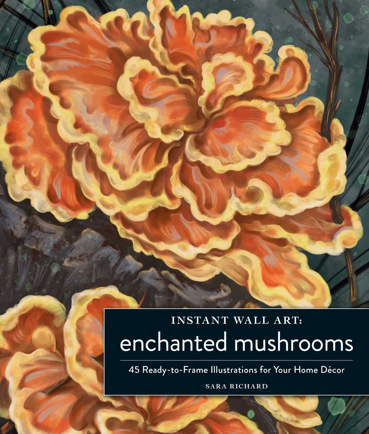 Instant Wall Art Enchanted Mushrooms: 45 Ready-to-Frame Illustrations for Your Home Décor (Home Design and Décor Gift Series) Mathematics