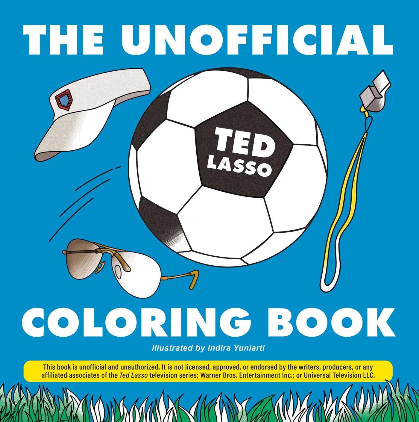 The Unofficial Ted Lasso Coloring Book Film, Art & Culture