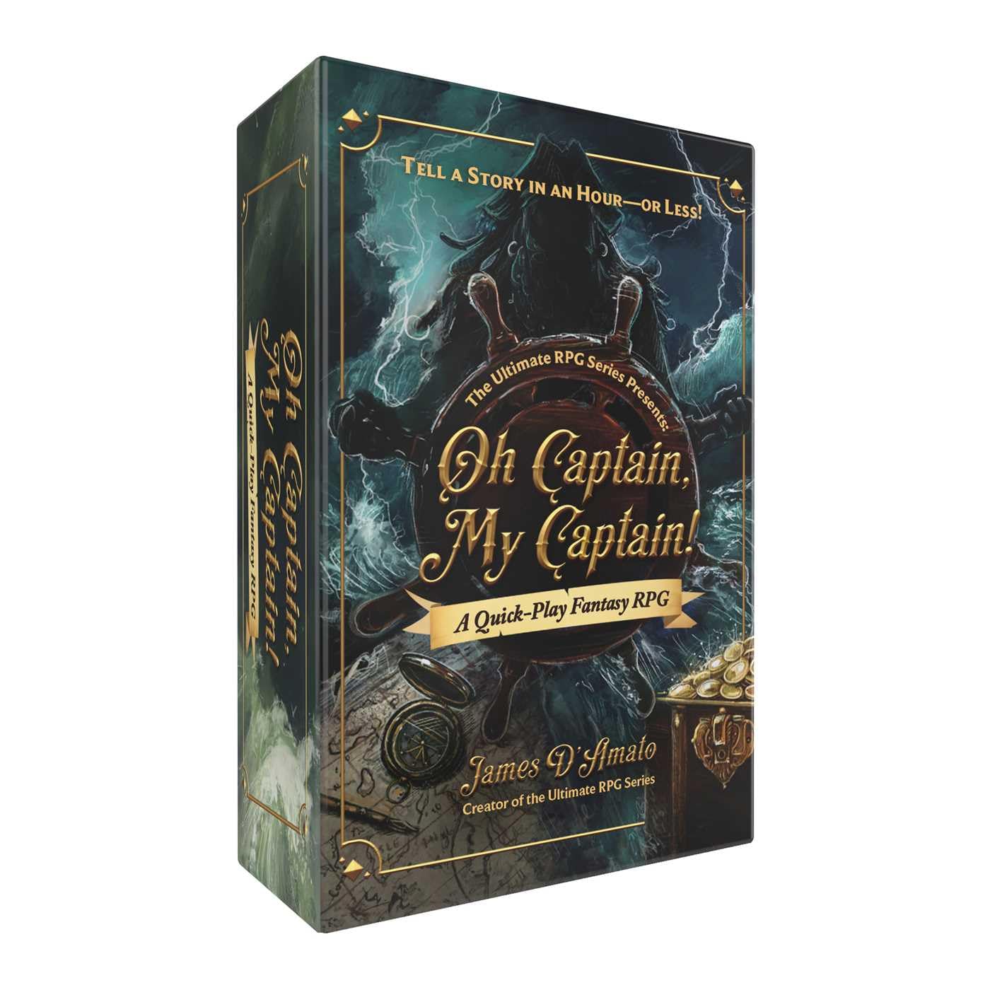 The Ultimate RPG Series Presents: Oh Captain, My Captain!: A Quick-Play Fantasy RPG (Ultimate Role Playing Game Series) Media & Communication
