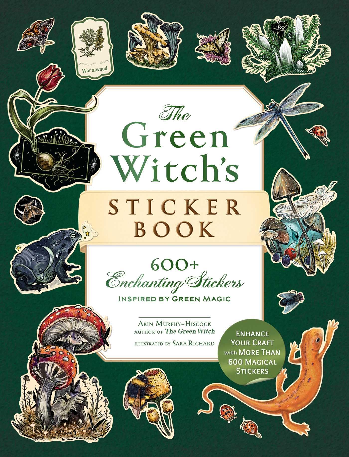 The Green Witch's Sticker Book: 600+ Enchanting Stickers Inspired by Green Magic (Green Witch Witchcraft Series) Hobbies & Crafts