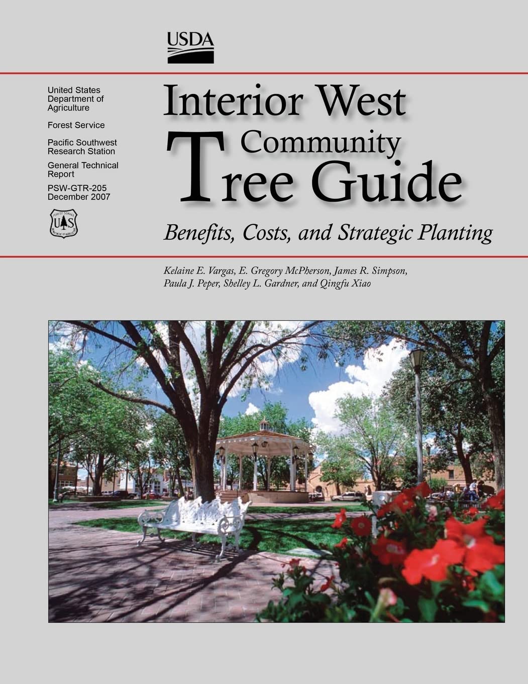 Interior West Community Tree Guide: Benefits, Costs, and Strategic Planting Reference Books