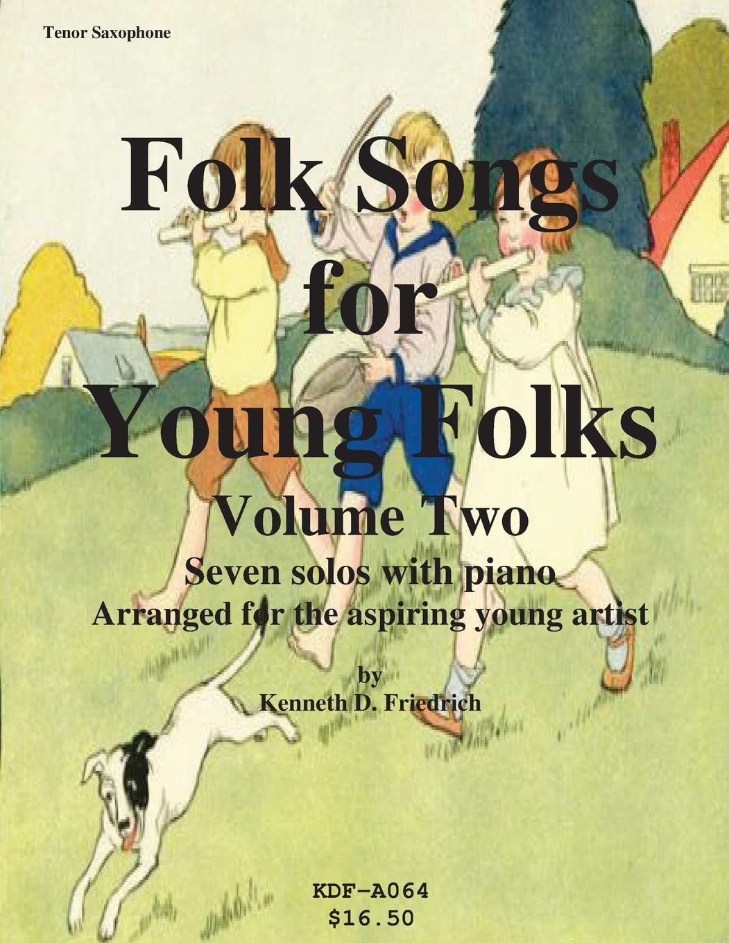 Folk Songs for Young Folks, Vol. 2 - tenor saxophone and piano Sheet Music