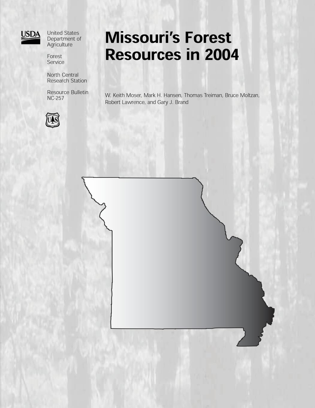 Missouri's Forest Resrouces in 2004 Reference Books