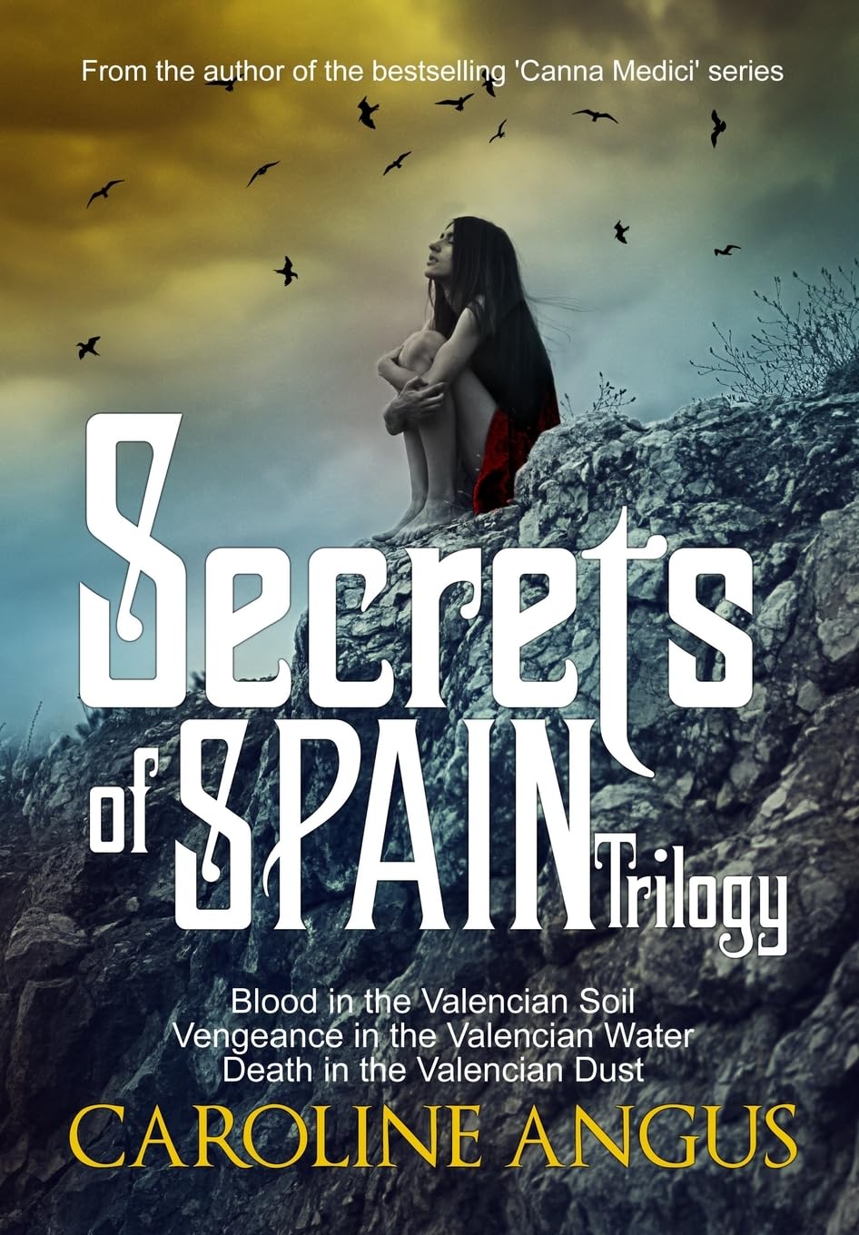 Secrets of Spain Trilogy: Blood in the Valencian Soil - Vengeance in the Valencian Water - Death in the Valencian Dust. Historical Fiction