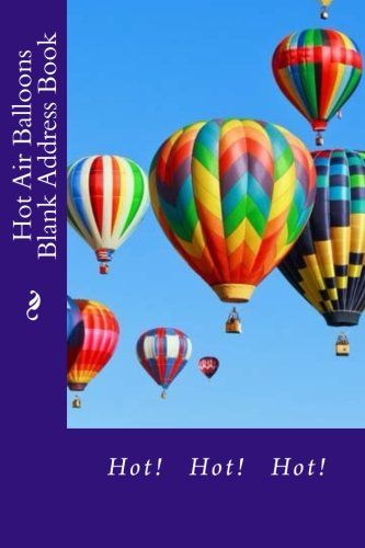 Hot Air Balloons Blank Address Book (Address Books) Business & Technology
