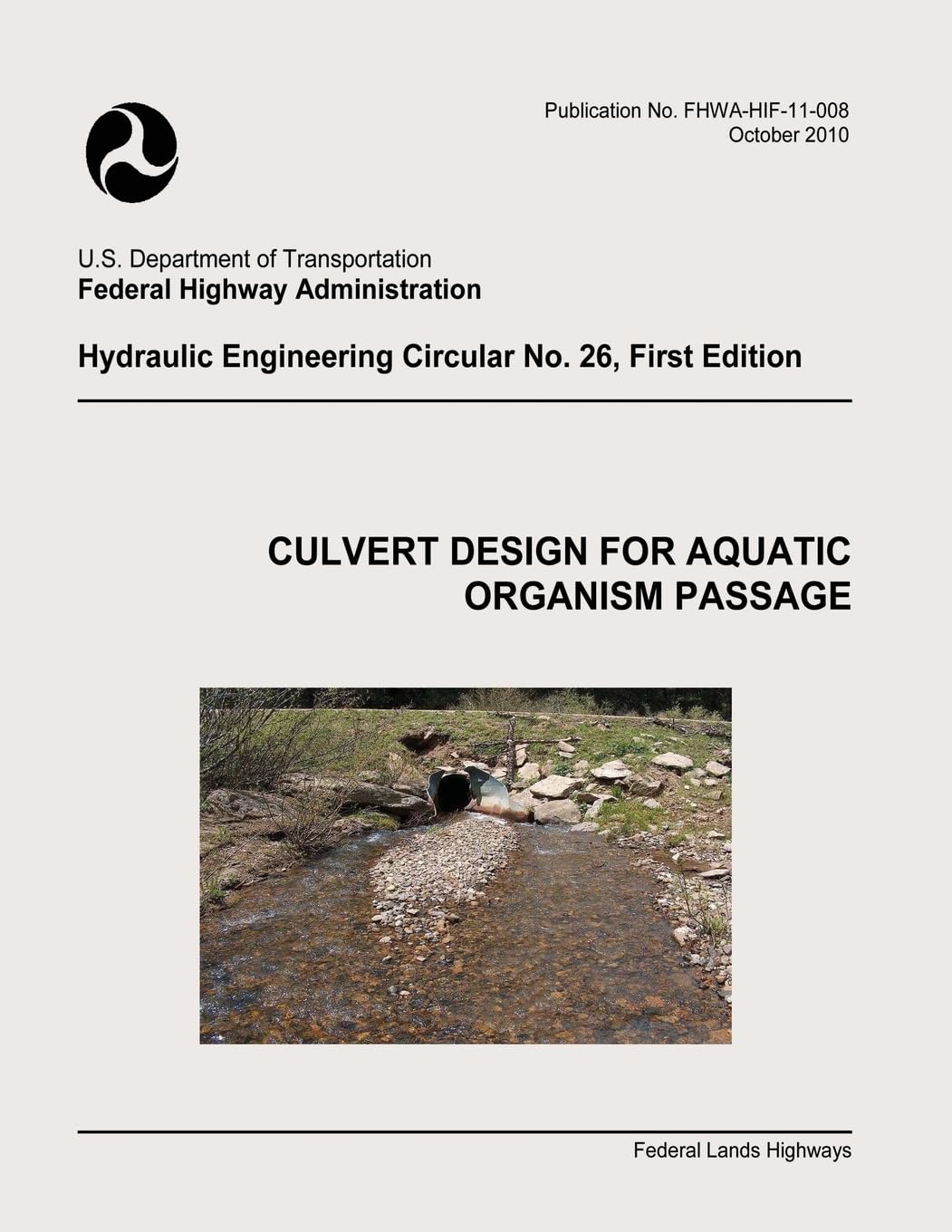 Culvert Design for Aquatic Organism Passage Books