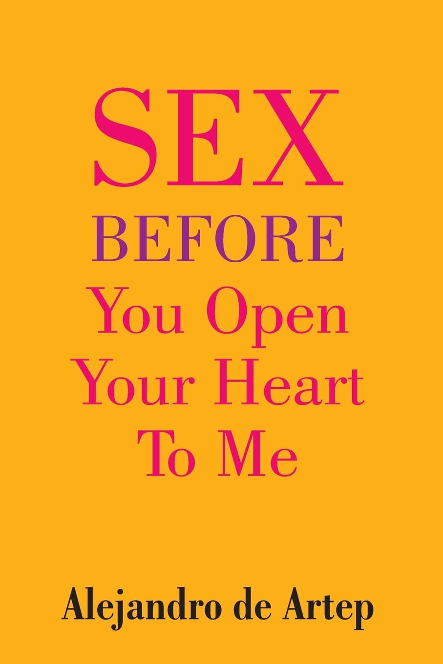 Sex Before You Open Your Heart To Me Religion & Esotericism