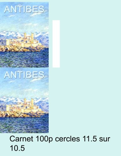 Carnet 100p cercles 11.5 sur 10.5 Books