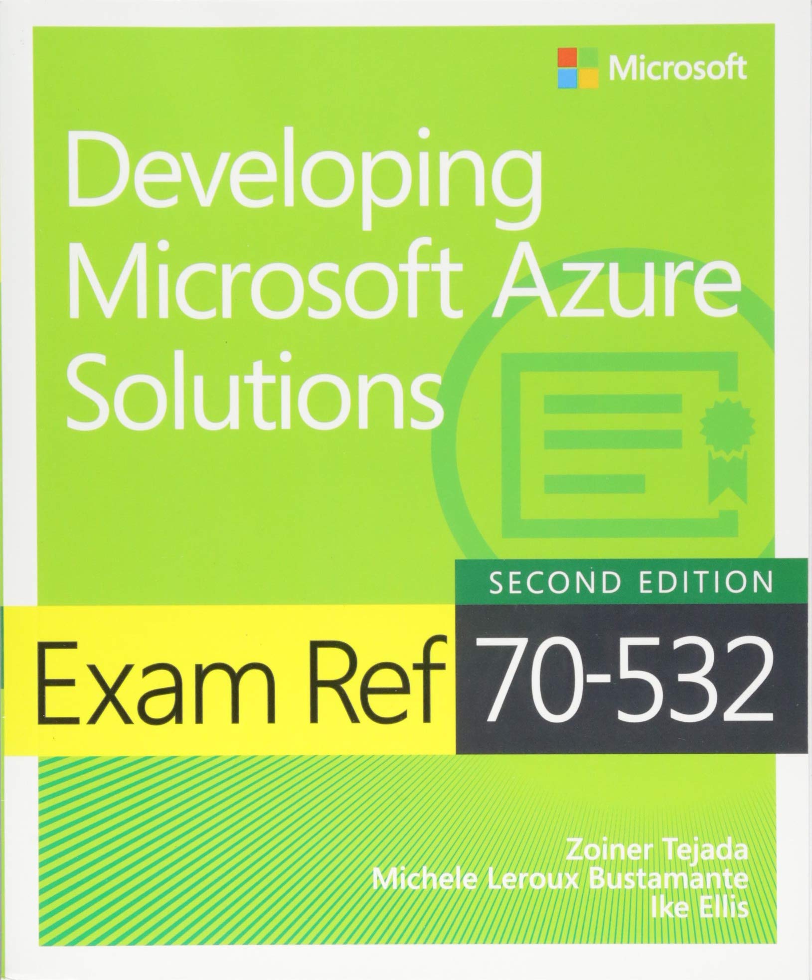 Product Image: Tejada, Z: Exam Ref 70-532 Developing Microsoft Azure Soluti