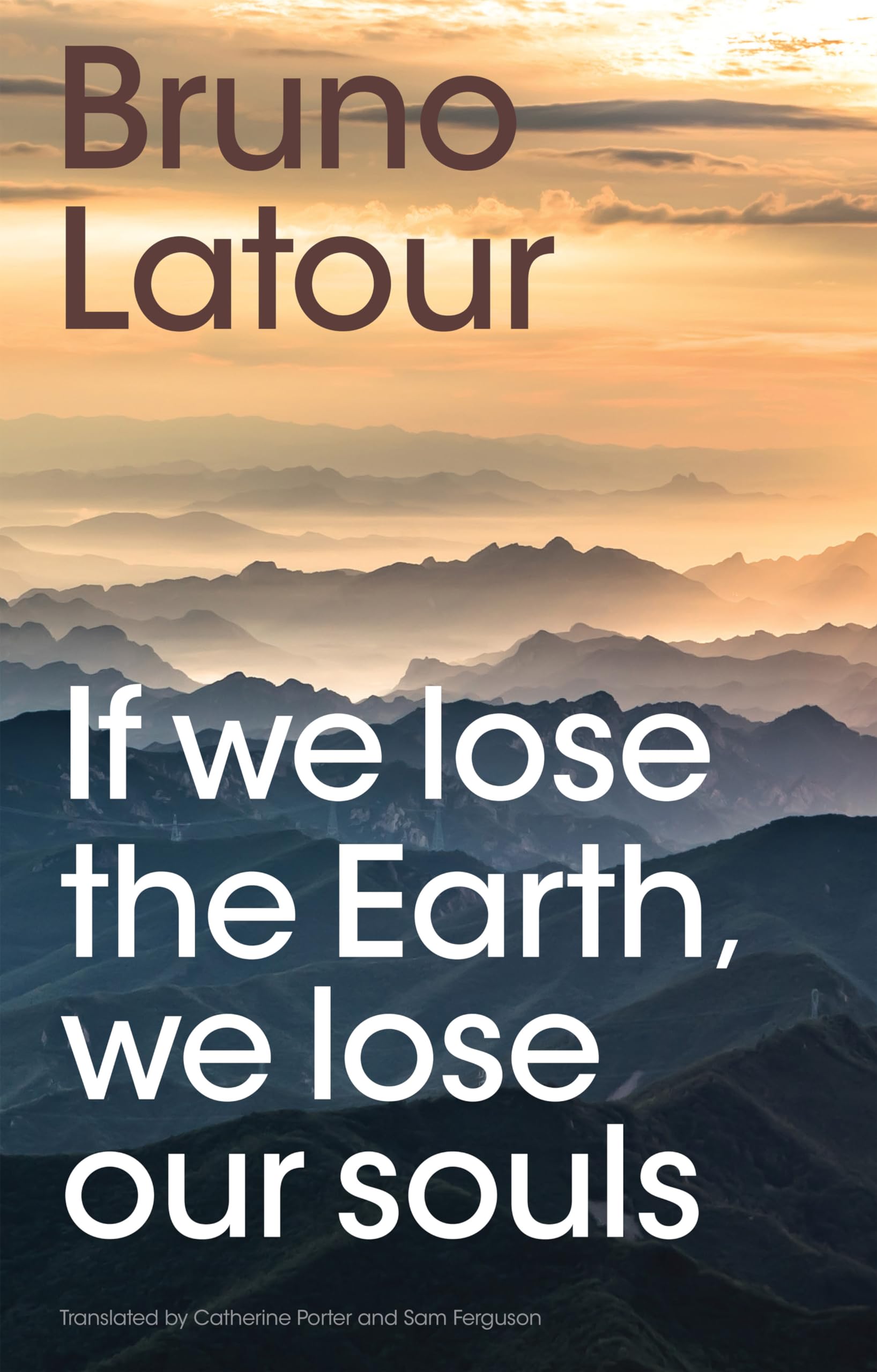 If we lose the Earth, we lose our souls Law