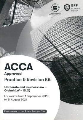 ACCA Corporate and Business Law (Global): Practice and Revision Kit Books