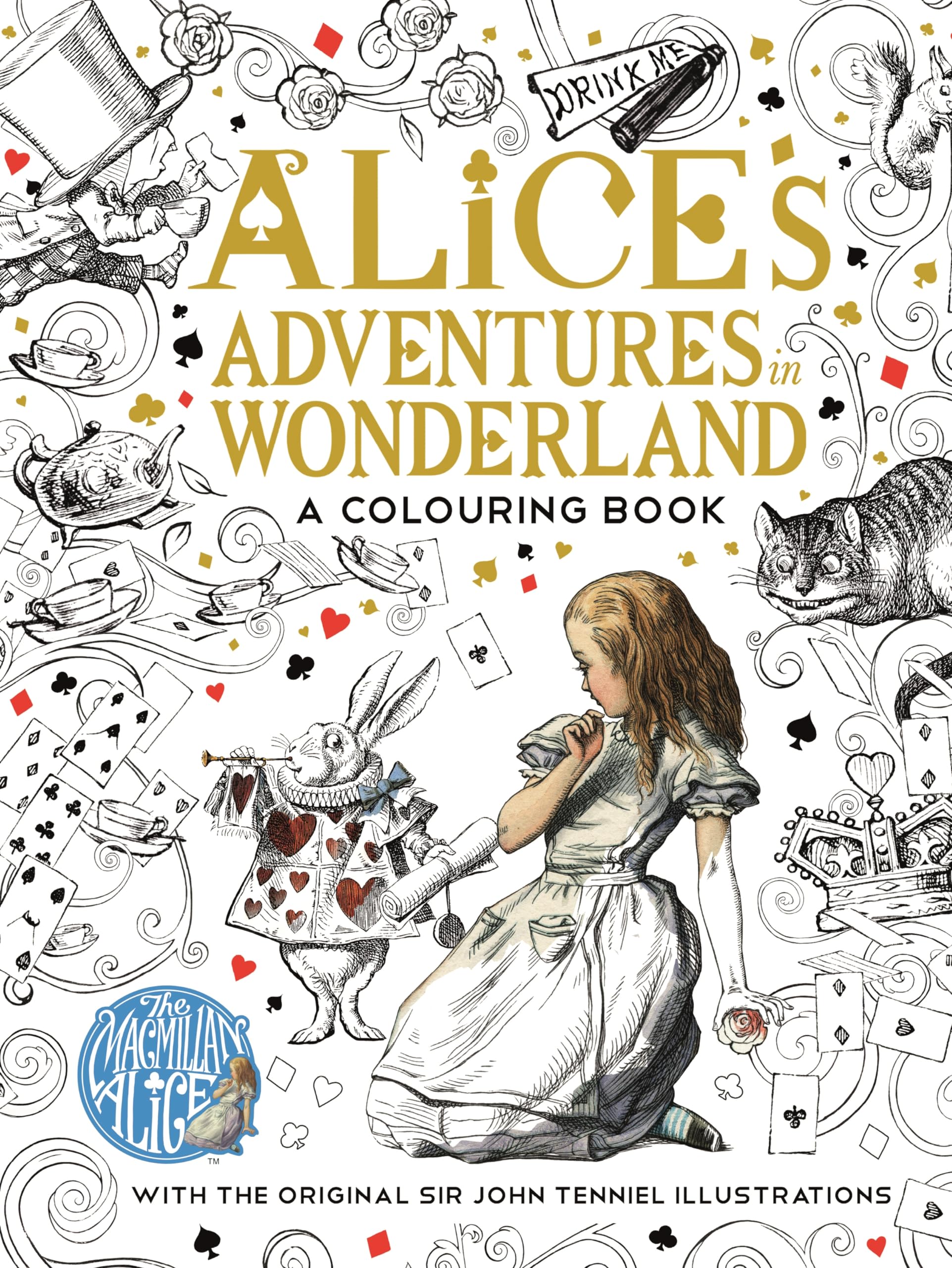 The Macmillan Alice Colouring Book Hobbies & Crafts