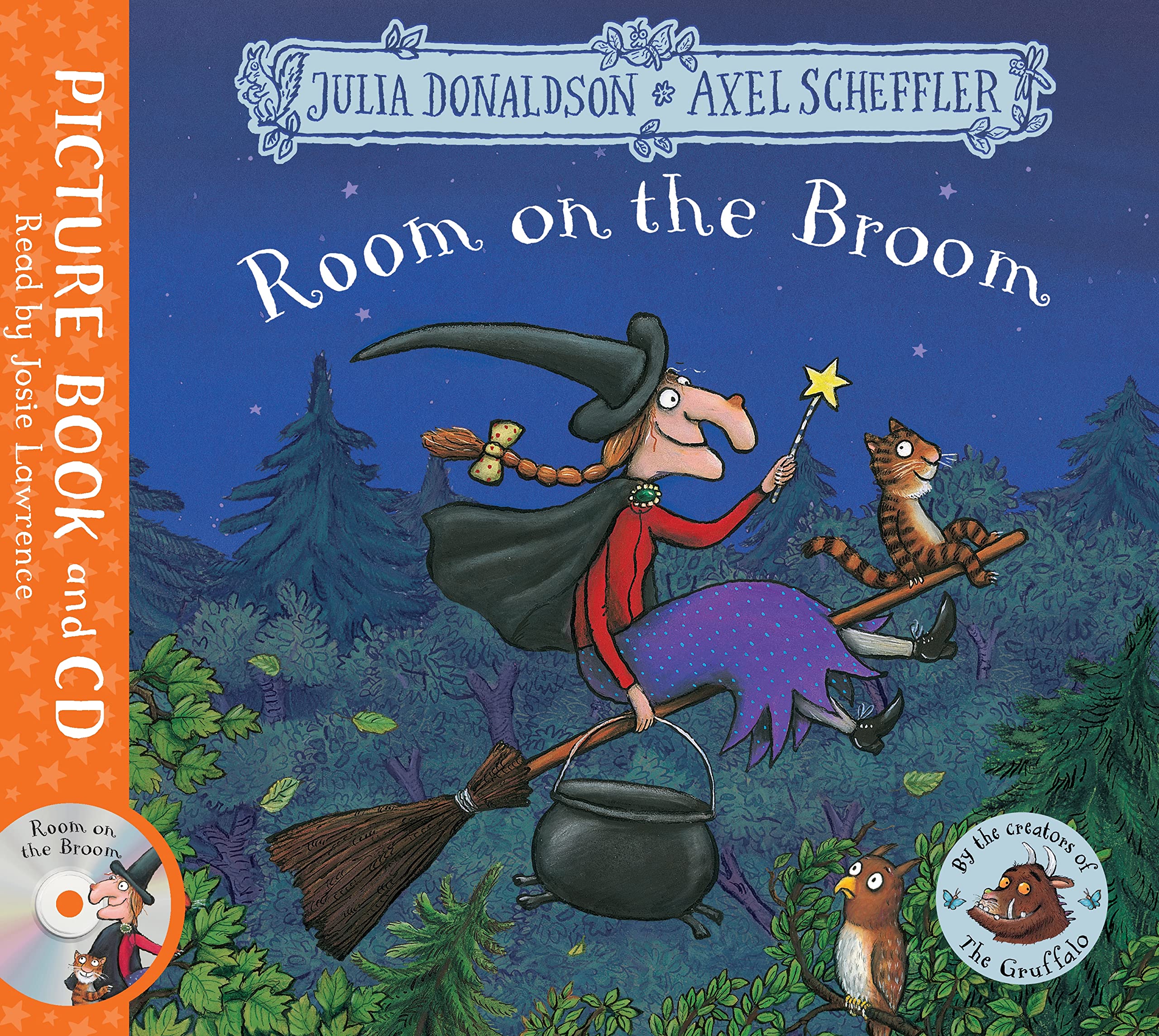 Room on the Broom. Book and CD Non-fiction
