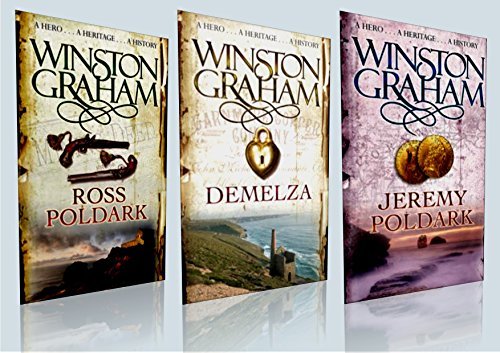 Winston Graham Collection / Box Set (Brand New, Sealed Box) * Titles included: 1) Jeremy Poldark 2) Demelza 3) Ross Poldark * RRP: £23.97 book