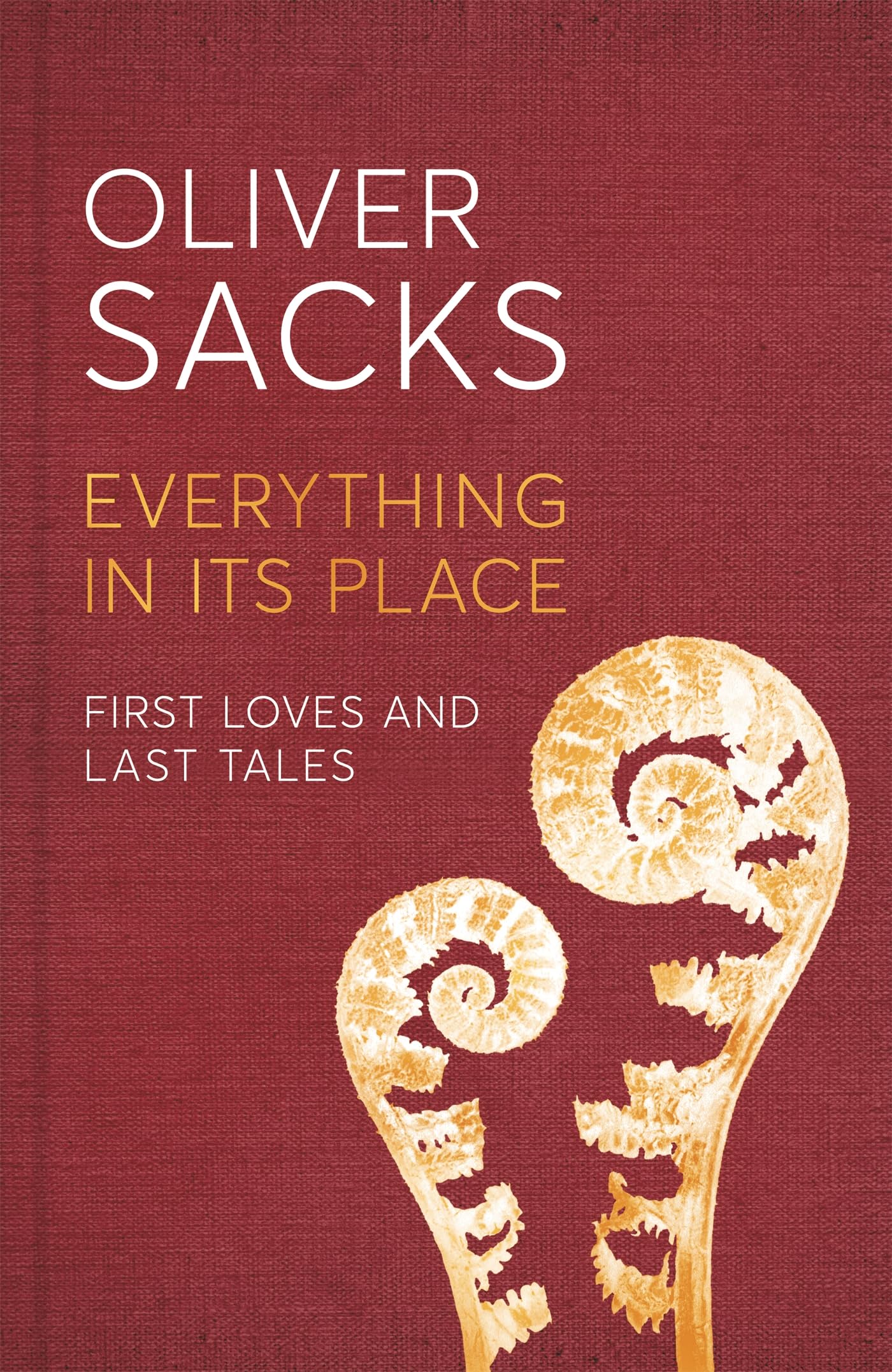 Everything in Its Place: First Loves and Last Tales Medicine
