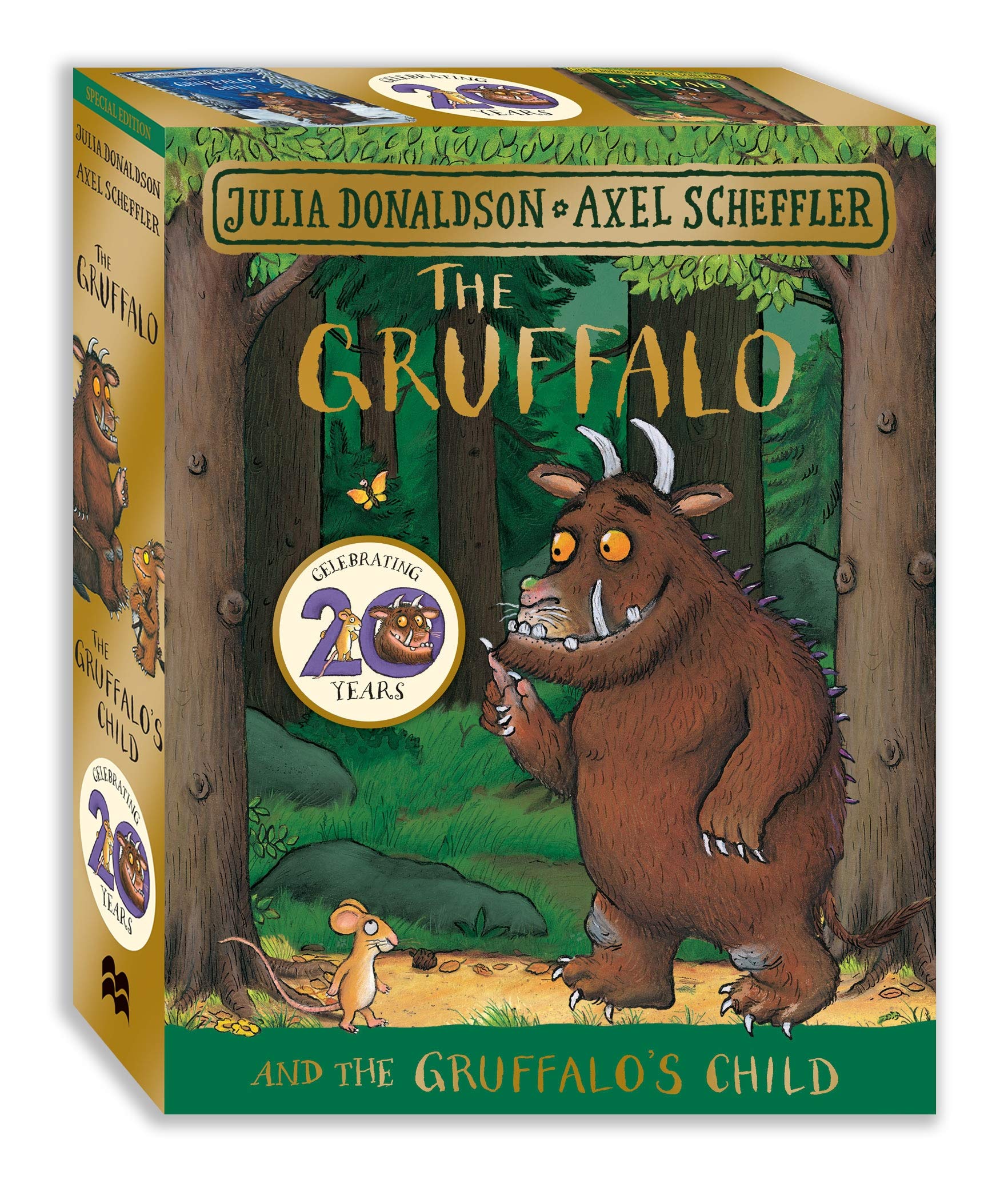 The Gruffalo and the Gruffalo's Child Board Book Gift Slipcase Non-fiction