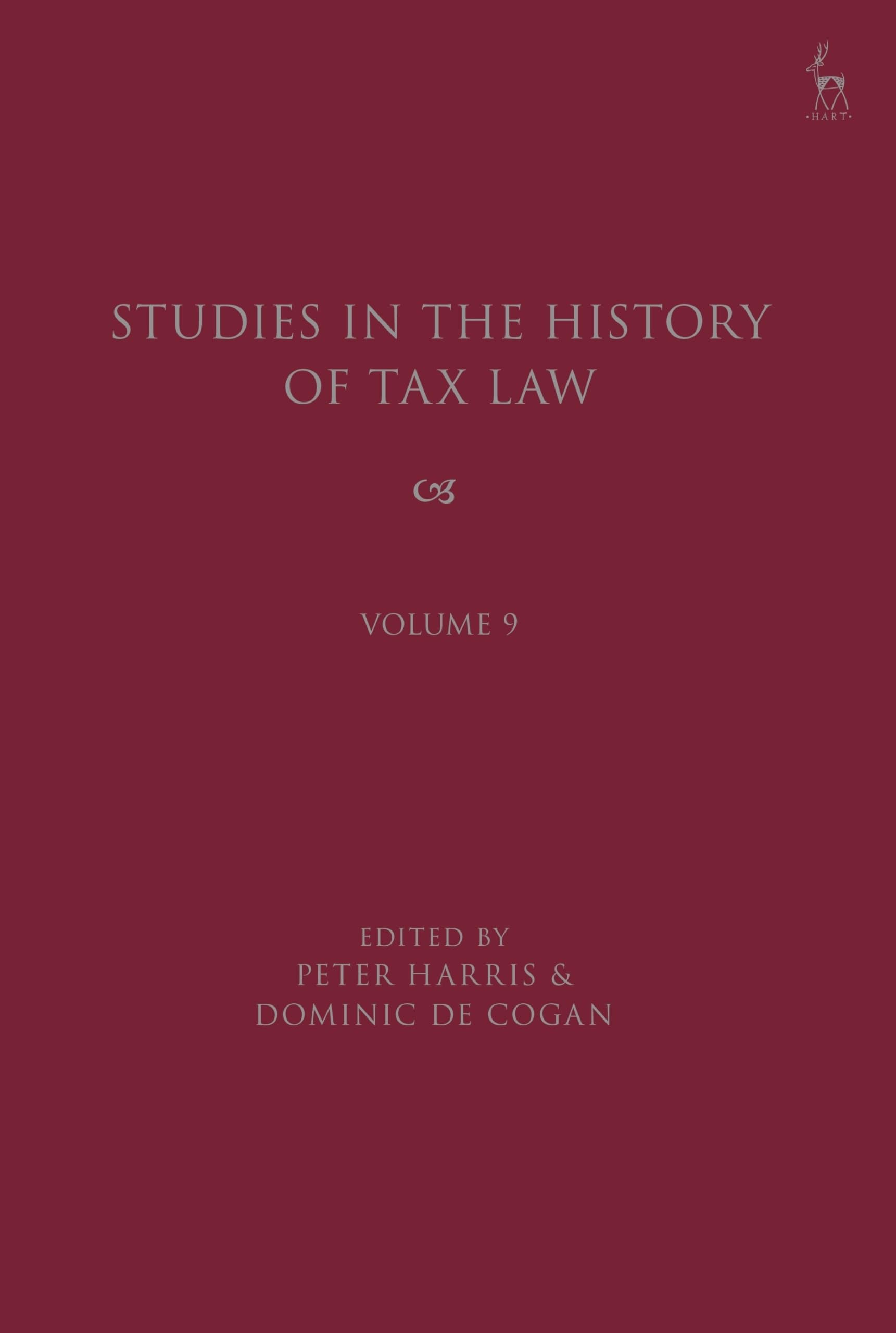Studies in the History of Tax Law, Volume 9 Law