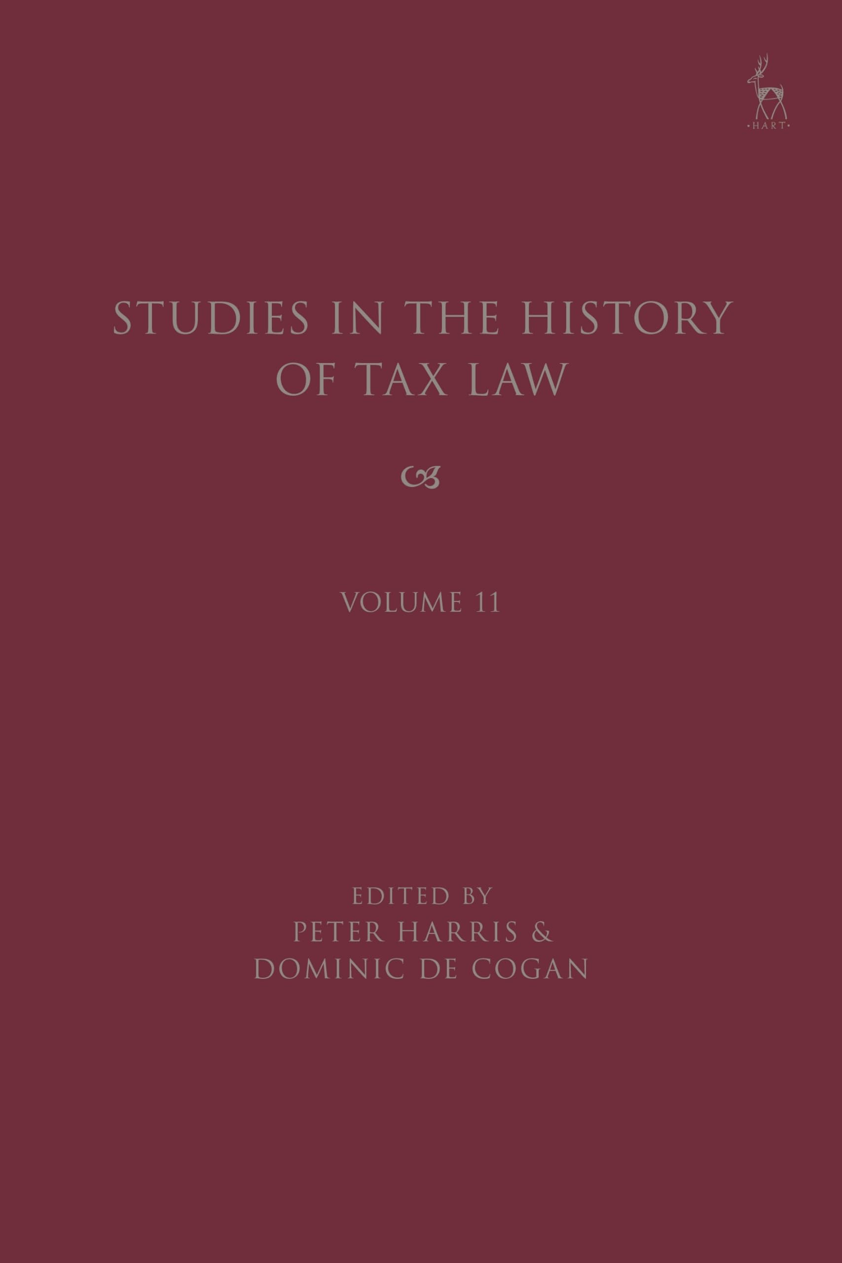 Studies in the History of Tax Law, Volume 11 Law