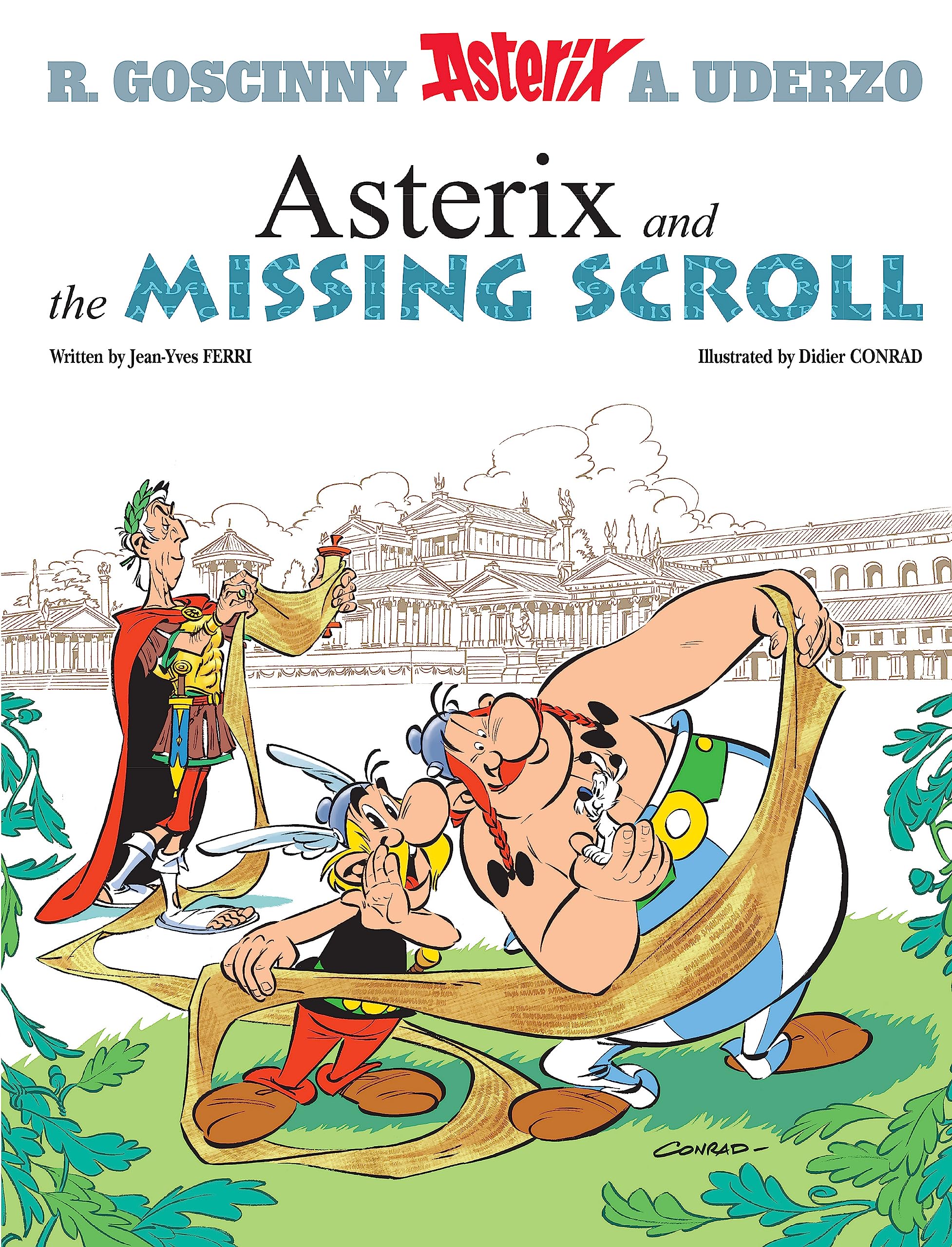 Asterix 36 and the Missing Scroll Manga