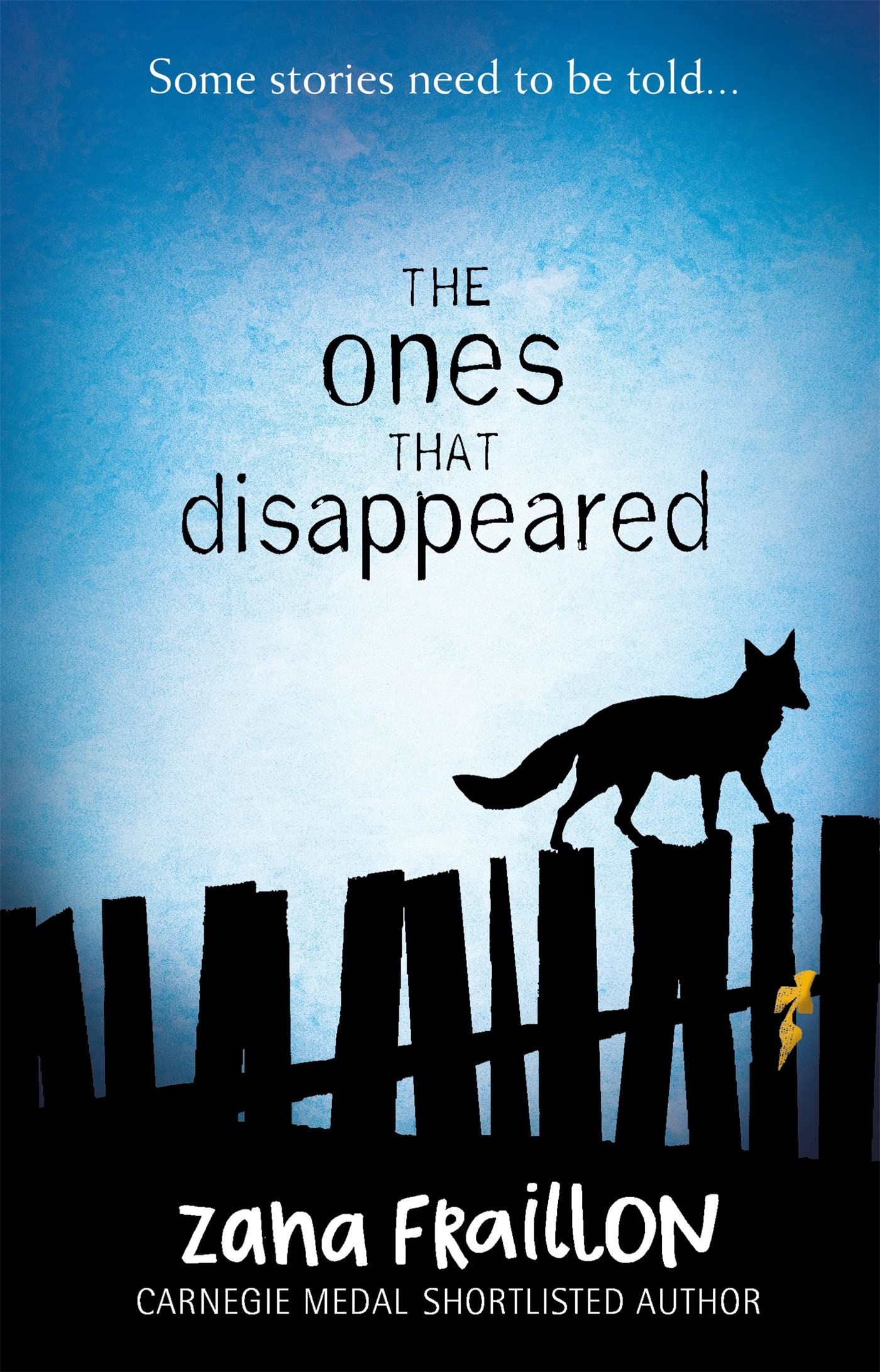 The Ones That Disappeared: Zana Fraillon Contemporary literature