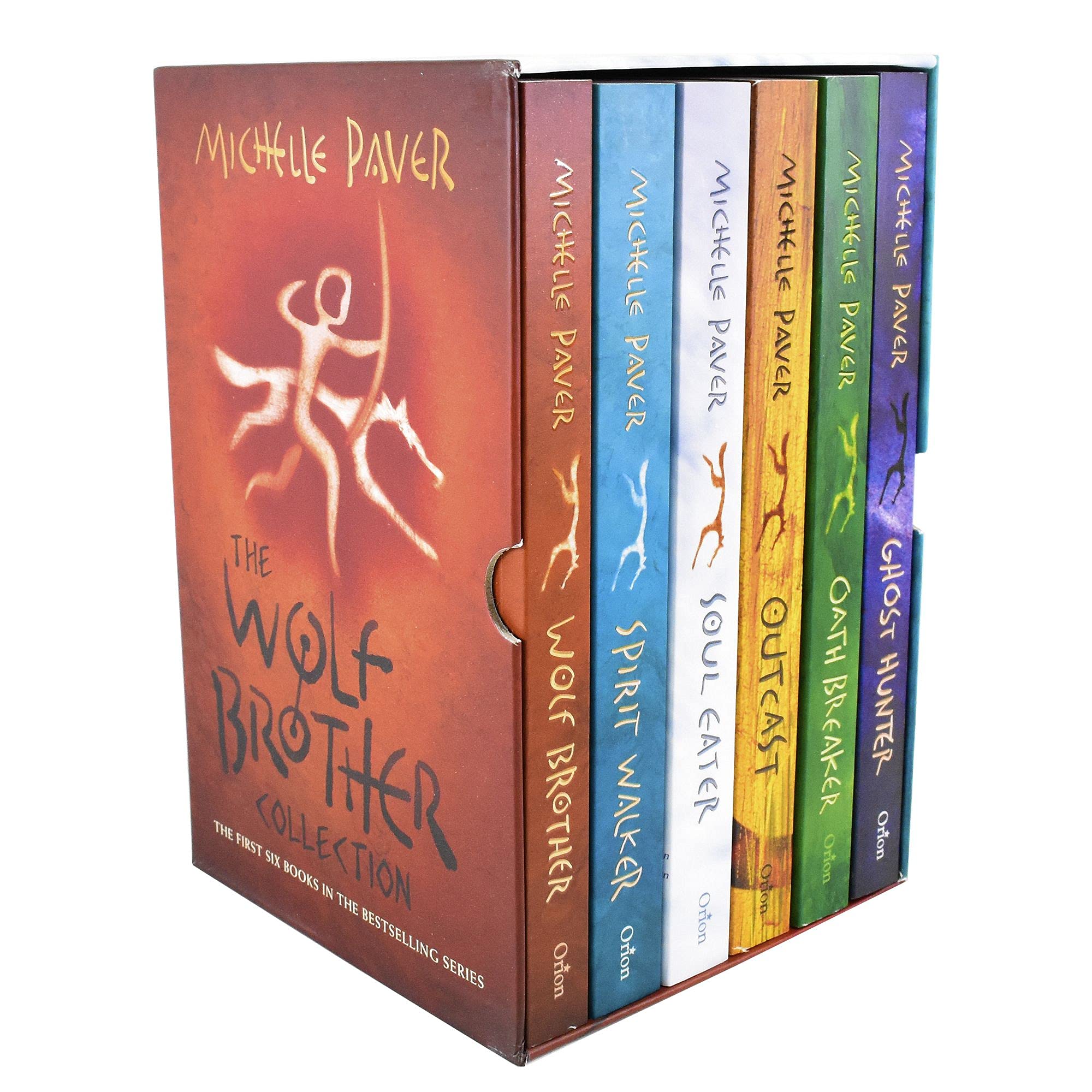 Chronicles of Ancient Darkness The Wolf Brother Collection 6 Books Box Set by Michelle Paver (Wolf Brother, Spirit Walker, Soul Eater, Outcast, Oath Breaker & Ghost Hunter) Fiction