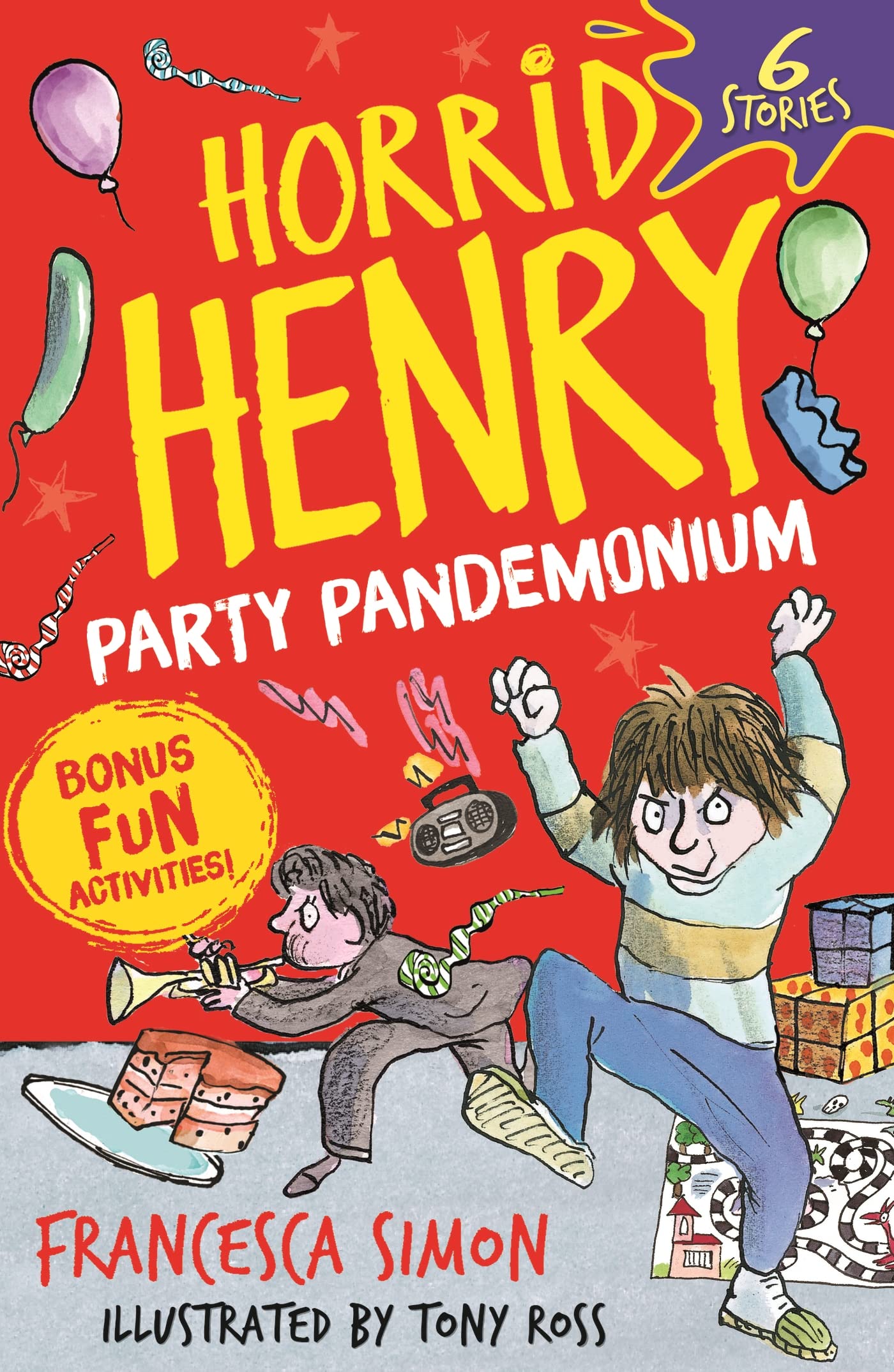 Horrid Henry: Party Pandemonium: 6 Stories plus bonus fun activities! book