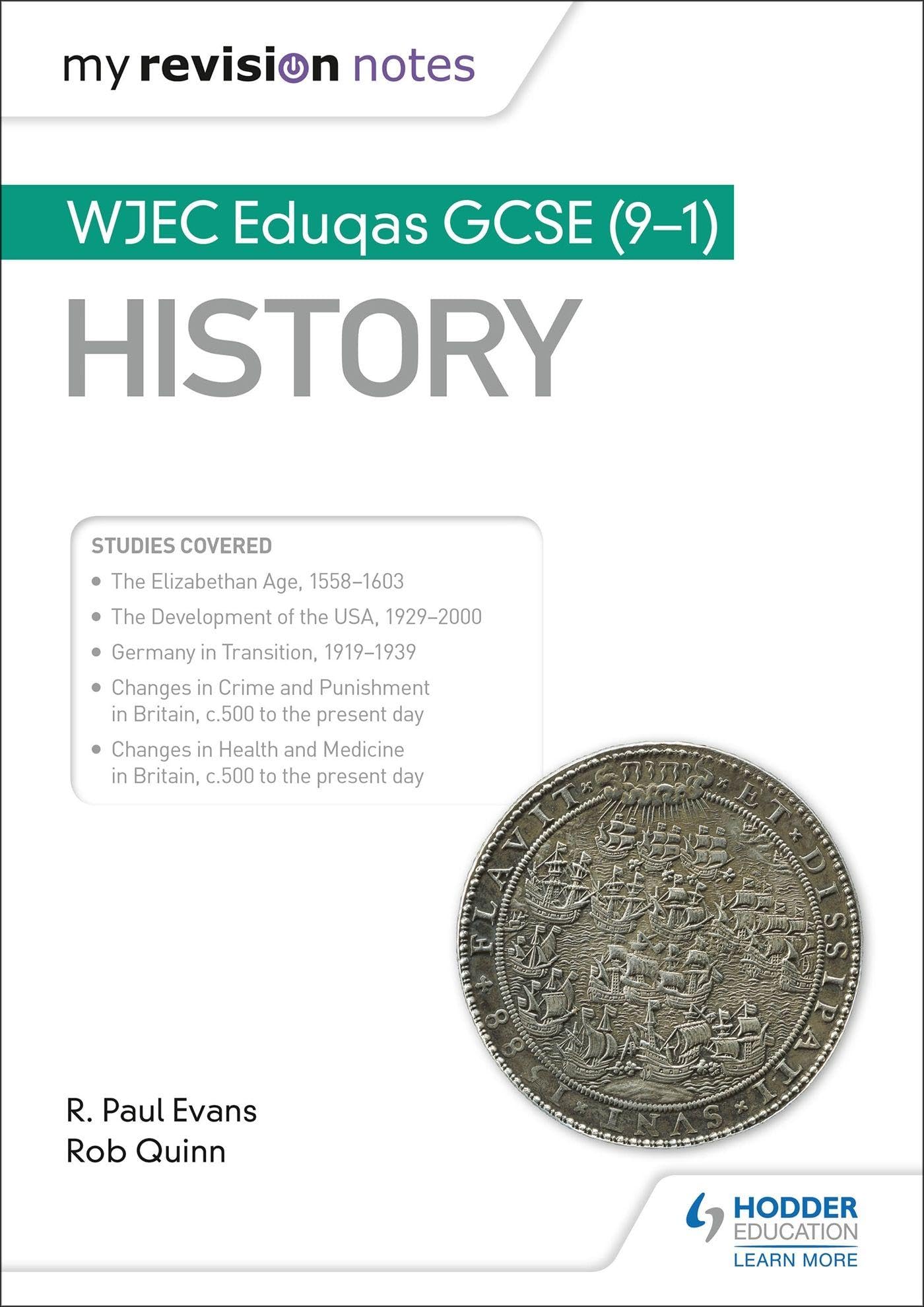 My Revision Notes: WJEC Eduqas GCSE (9-1) History book
