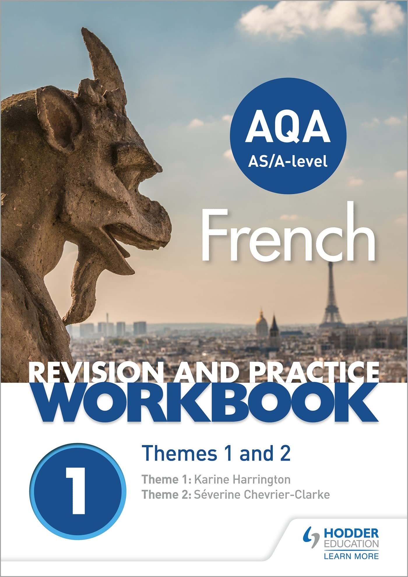 AQA A-level French Revision and Practice Workbook: Themes 1 and 2: Includes space to write answers in the book Foreign Languages ​​& Dictionaries