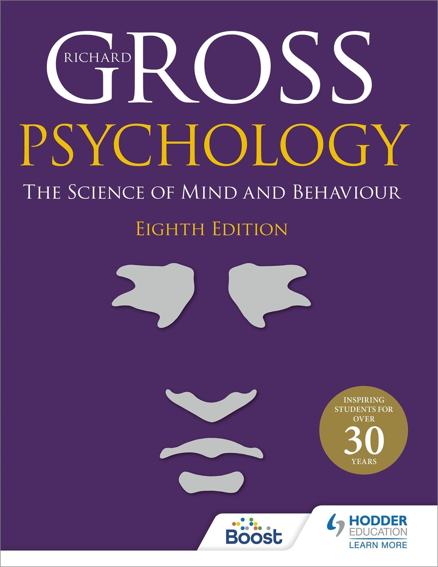 Psychology: The Science of Mind and Behaviour 8th Edition Study Guides