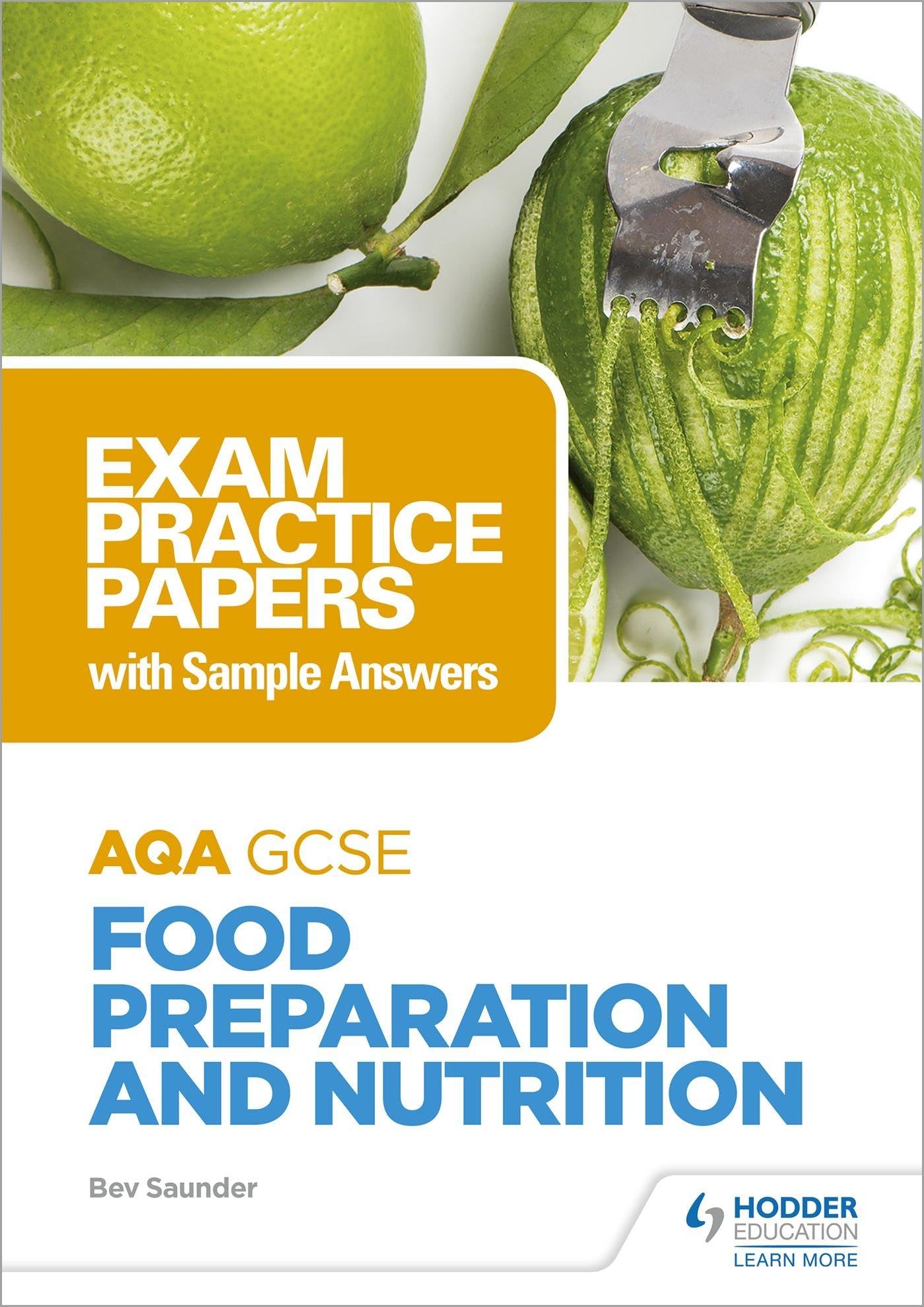 AQA GCSE Food Preparation and Nutrition: Exam Practice Papers with Sample Answers Professional & Reference Books