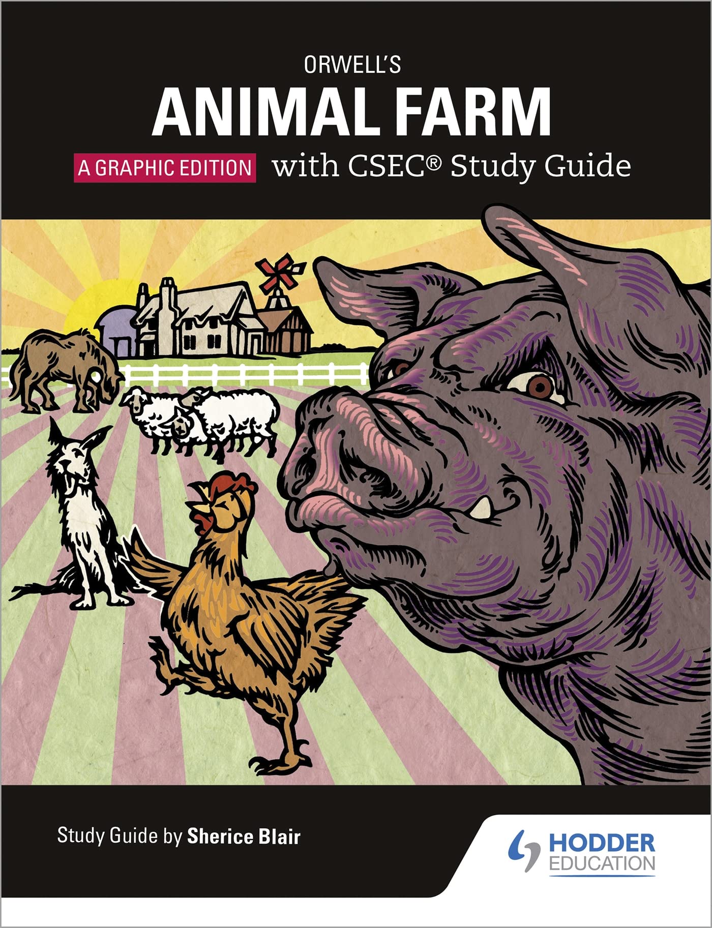 Orwell's Animal Farm: The Graphic Edition with CSEC Study Guide Manga