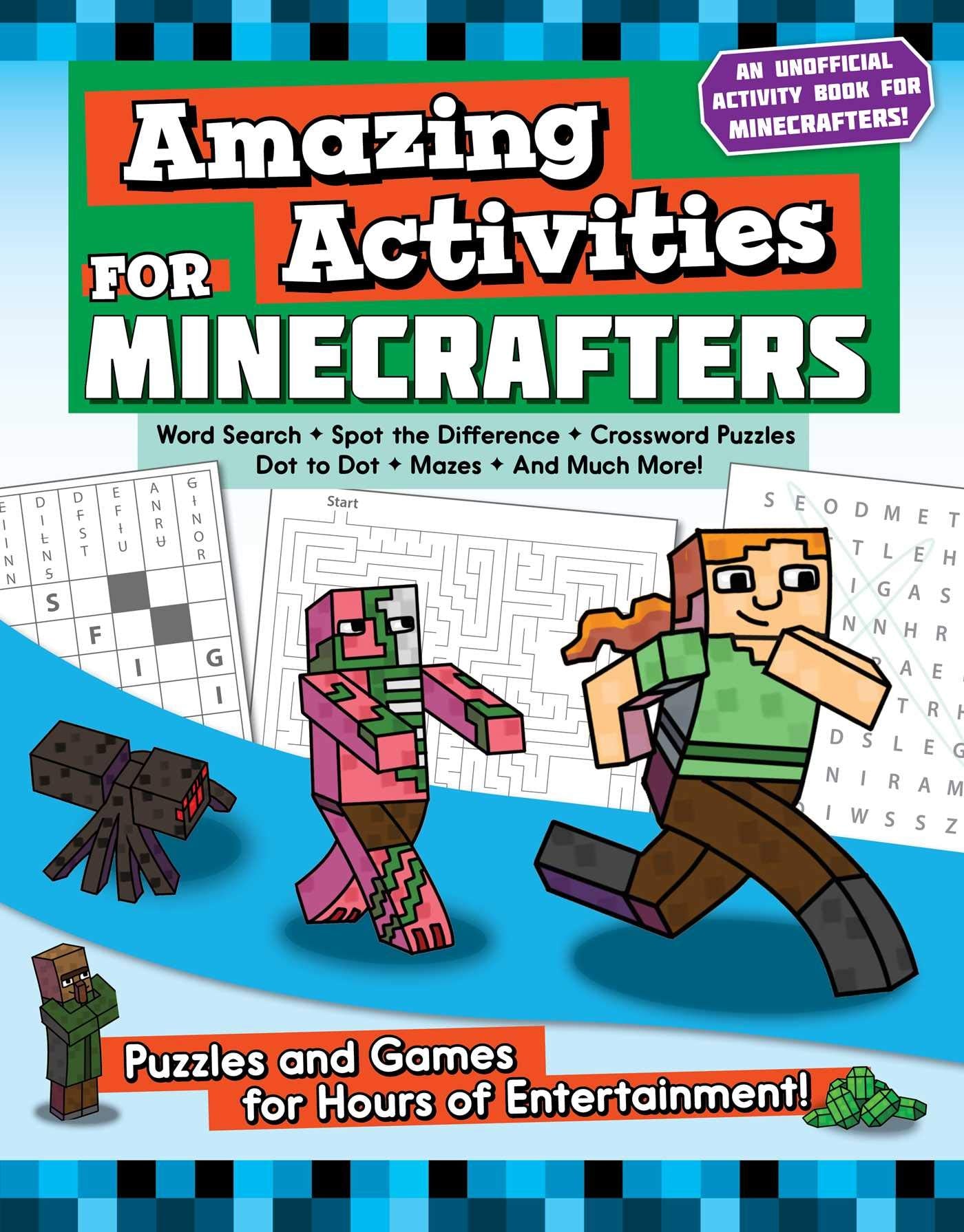 Amazing Activities for Minecrafters: Puzzles and Games for Hours of Entertainment! Computer Science