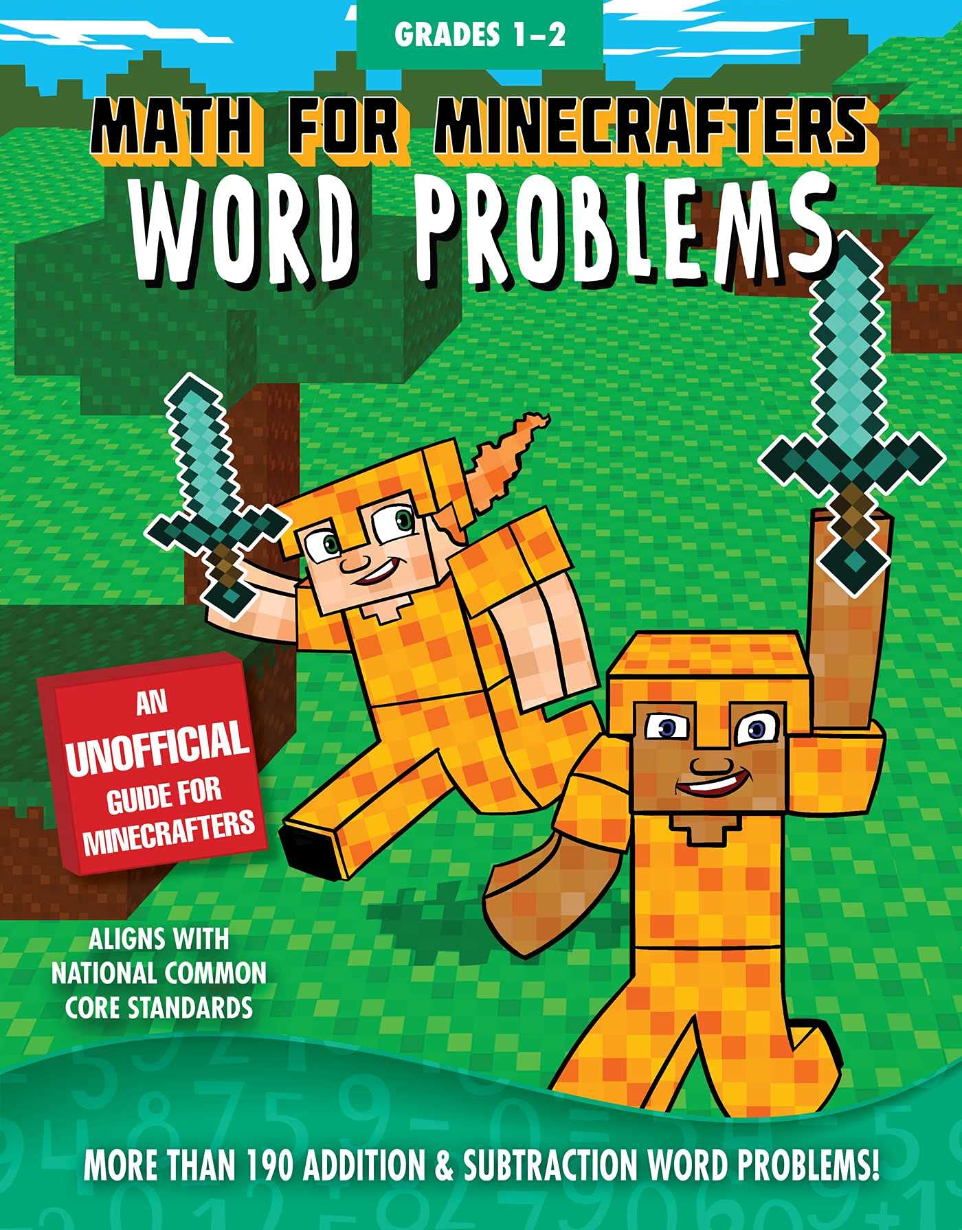 Math for Minecrafters Word Problems: Grades 1-2 Tiptoi & Games