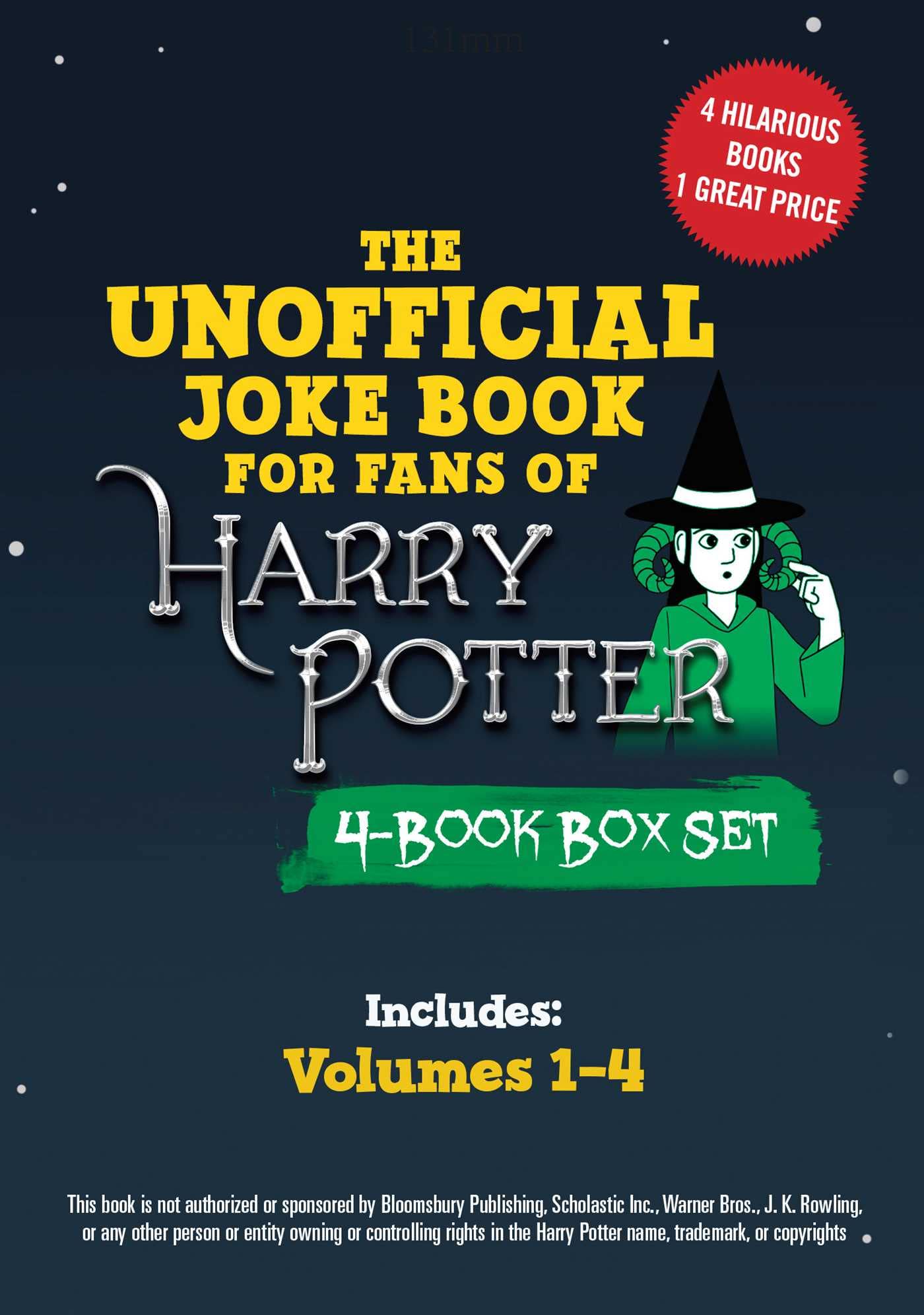 The Unofficial Joke Book for Fans of Harry Potter 4-Book Box Set: Includes Volumes 1–4 (Unofficial Jokes for Fans of HP) Humour & Satire