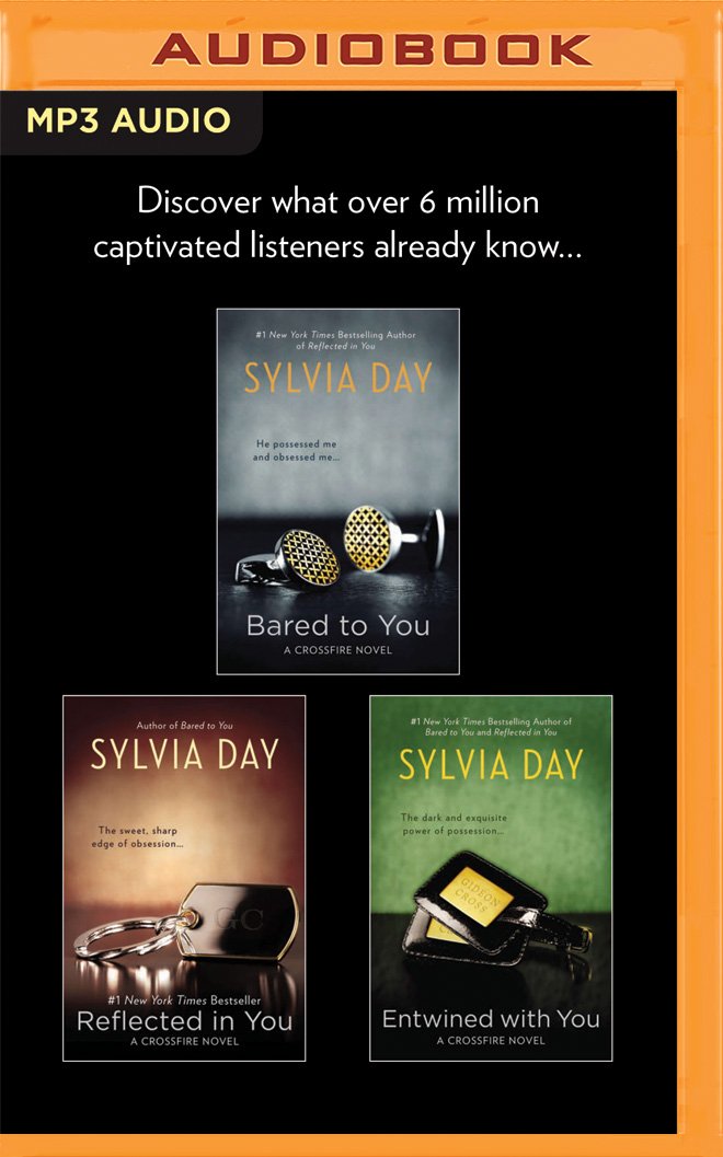 Sylvia Day Crossfire Series Boxed Set: Bared to You, Reflected in You, and Entwined with You Contemporary literature