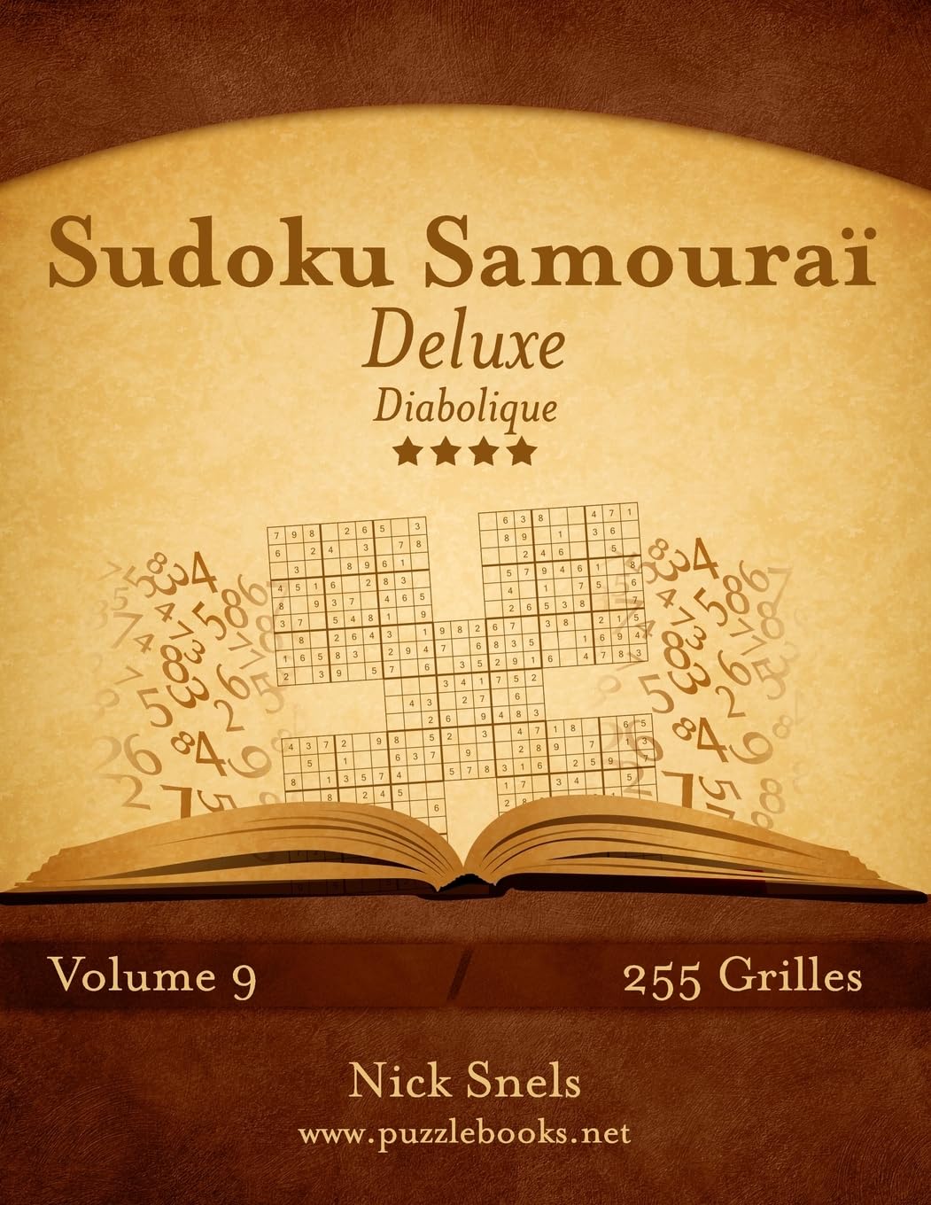 Sudoku Samouraï Deluxe - Diabolique - Volume 9 - 255 Grilles book