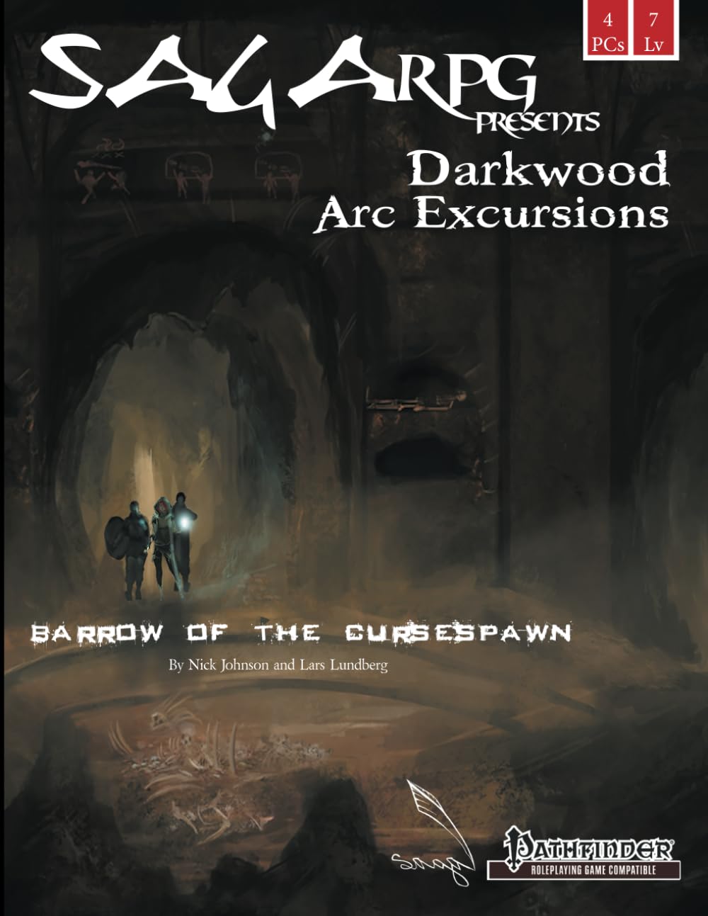 Barrow of the Cursespawn: A SagaRPG Darkwood Arc Excursion Young adult books