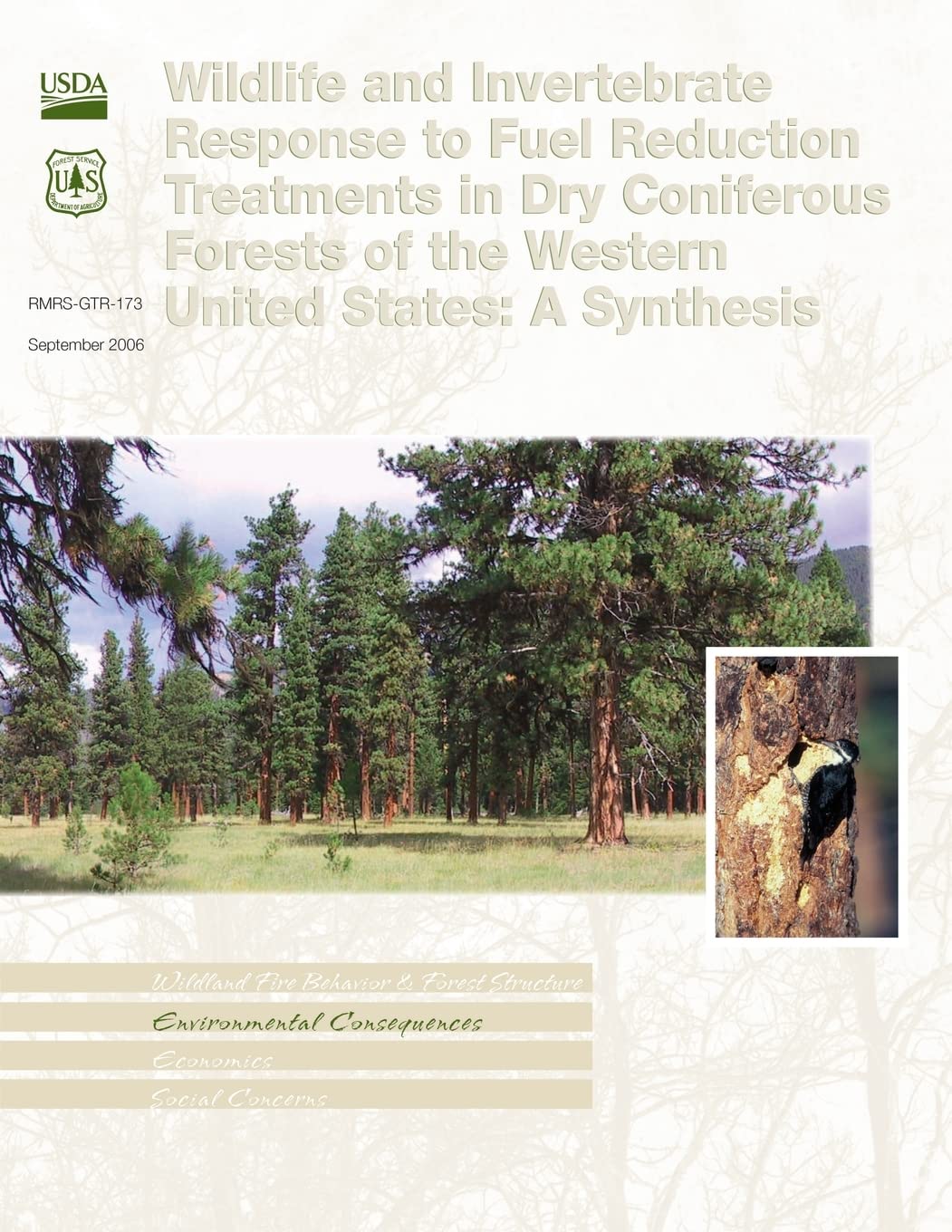 Wildlife and Invertebrate Response to Fuel Reduction Treatments in Dry Coniferous Forests of the Western United States: A Synthesis Mathematics