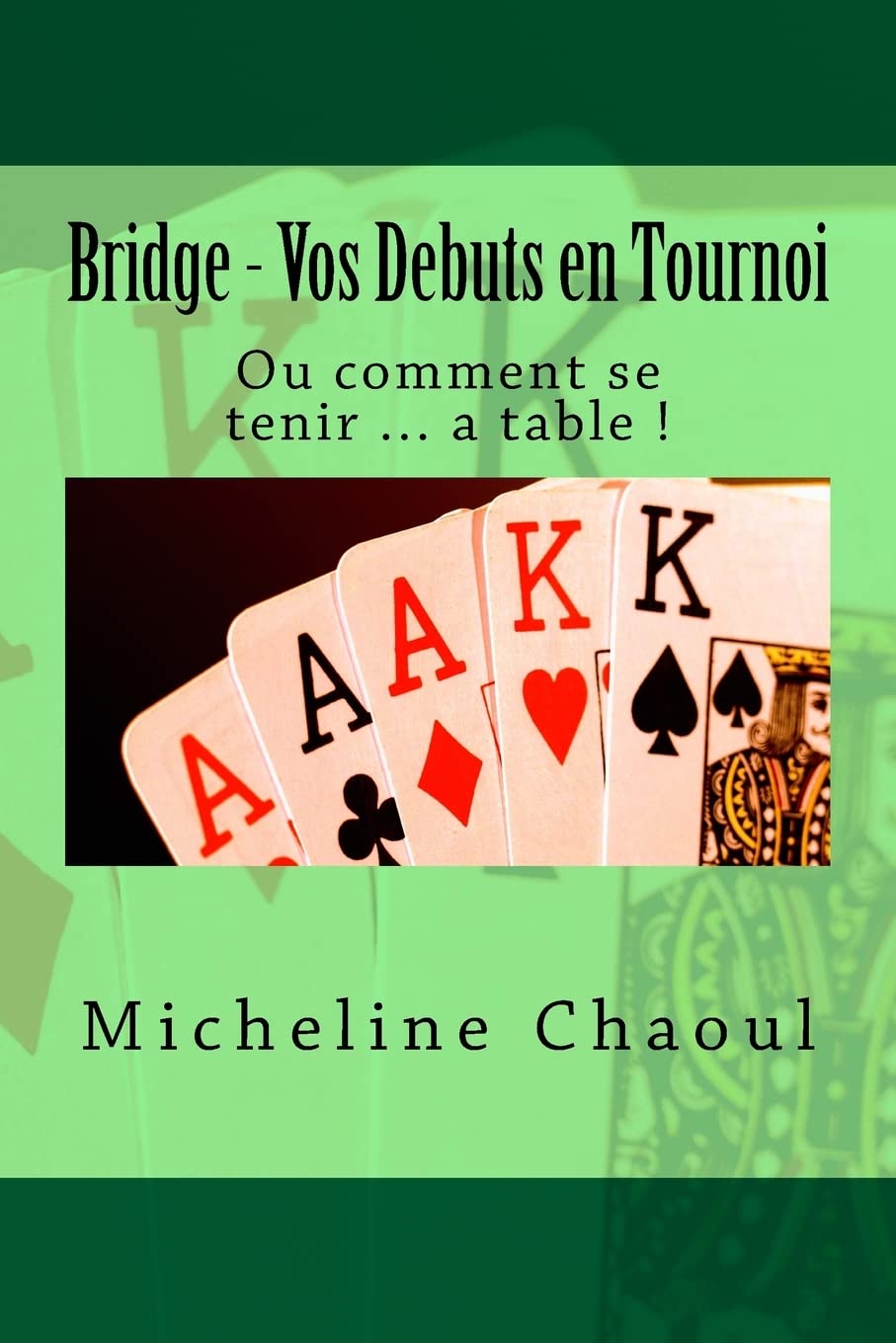 Bridge - Vos Debuts en Tournoi: Ou comment se tenir ... a table ! book