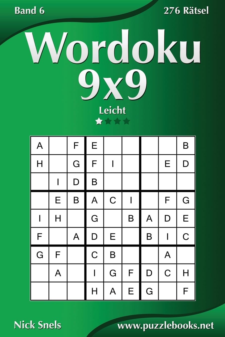 Wordoku 9x9 - Leicht - Band 6 - 276 Rätsel Leisure & Fun