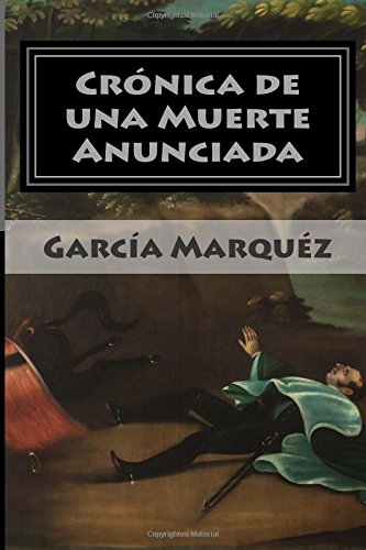 Crónica de una Muerte Anunciada book