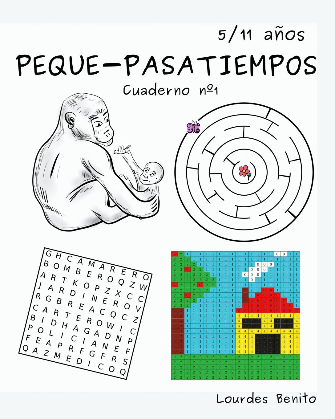 Peque-Pasatiempos: Cuaderno nº1 Tiptoi & Games