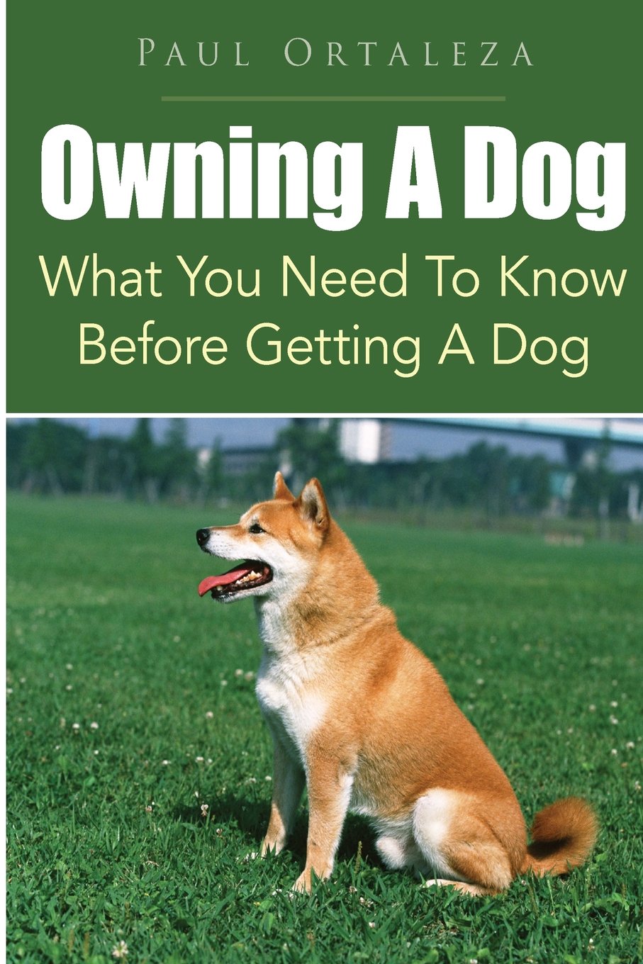 Owning A Dog: What You Need To Know Before Getting A Dog (Dogs, Band 1) Pets