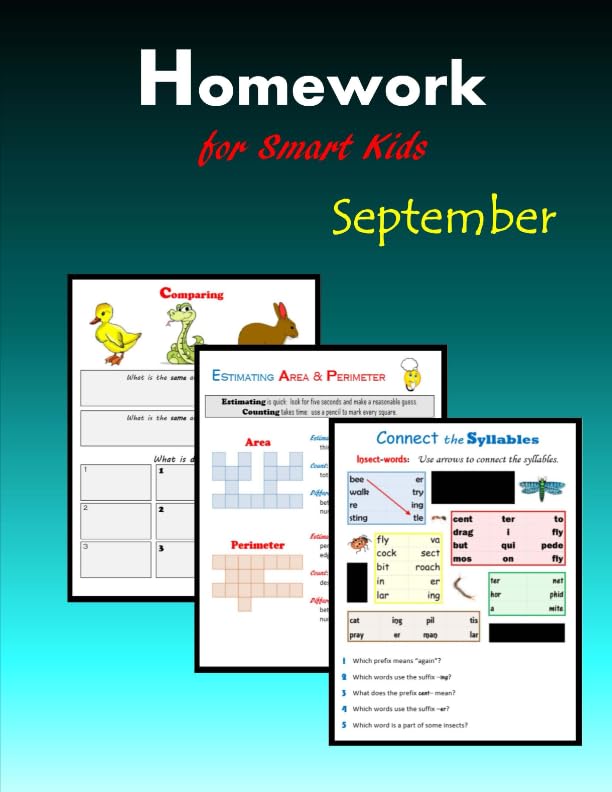 Product Image: Homework for Smart Kids - September