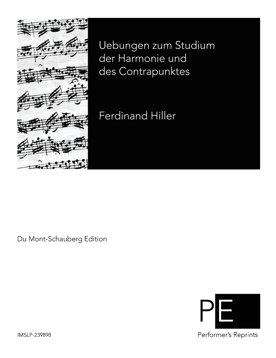 Uebungen zum Studium der Harmonie und des Contrapunktes Sheet Music